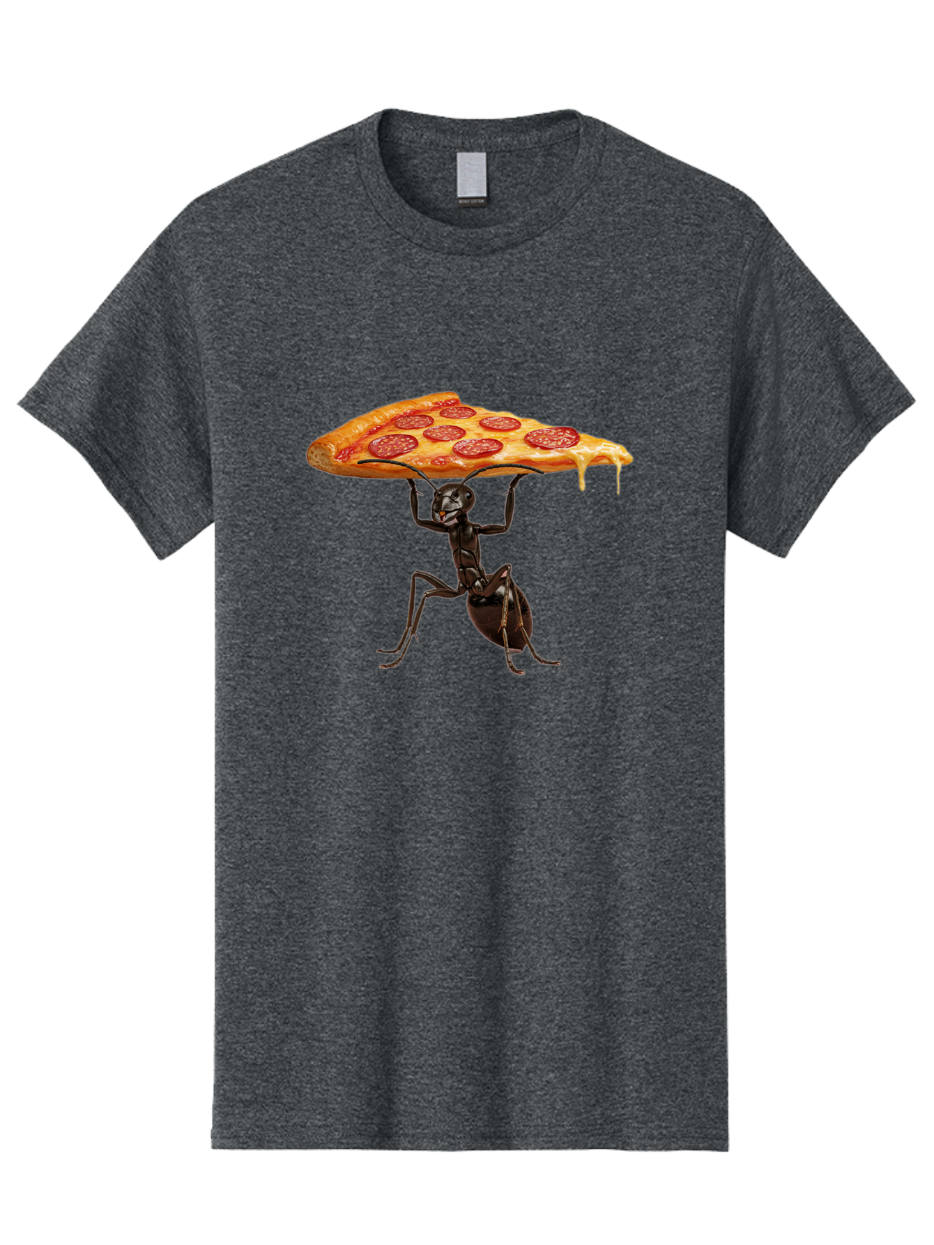 Ant-Carrying-Pizza-Slice-2 Men'S Graphic Tee, 100% Cotton, Comfortable Casual Summer Wear, Machine Washable, Vintage Camera, Old Camera, Antique Camera, Black Camera, Classic Photography, Photography Equipment, Nostalgic Device, Film Camera, Bah439