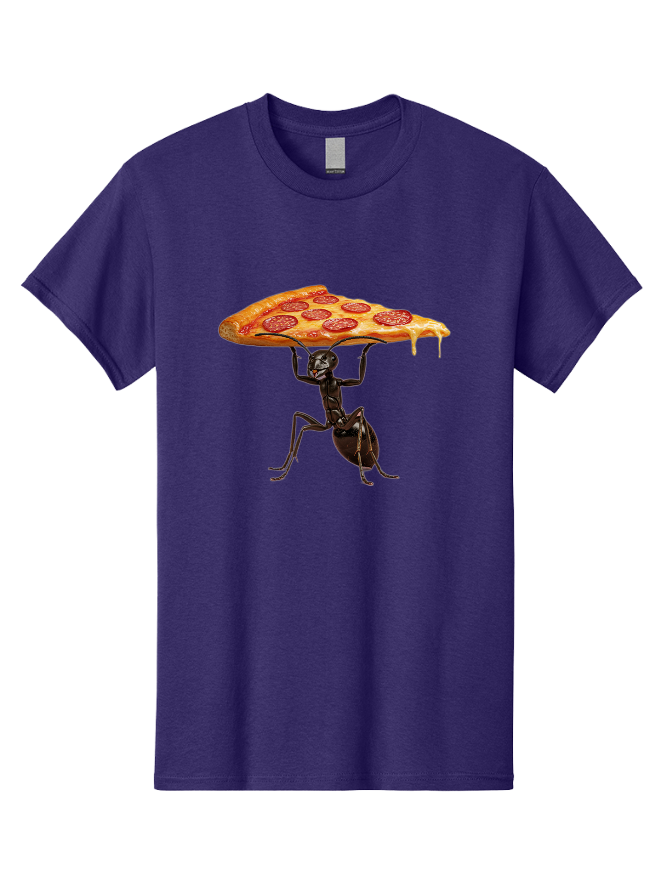 Ant-Carrying-Pizza-Slice-2 Men'S Graphic Tee, 100% Cotton, Comfortable Casual Summer Wear, Machine Washable, Vintage Camera, Old Camera, Antique Camera, Black Camera, Classic Photography, Photography Equipment, Nostalgic Device, Film Camera, Bah439
