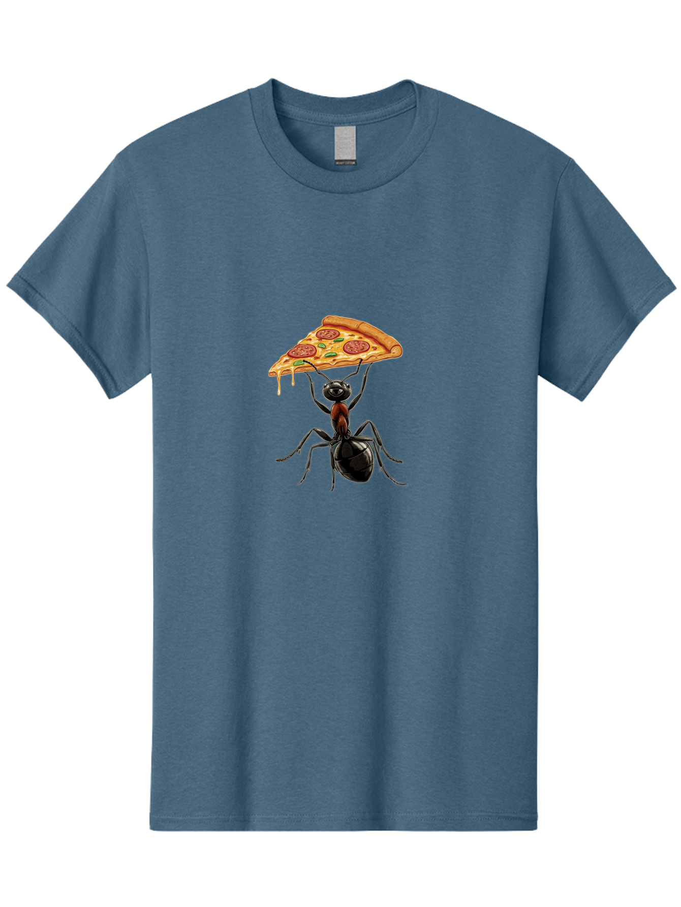 Ant-Carrying-Pizza-Slice-3 Men'S Graphic Tee, 100% Cotton, Comfortable Casual Summer Wear, Machine Washable, Vintage Camera, Old Camera, Antique Camera, Black Camera, Classic Photography, Photography Equipment, Nostalgic Device, Film Camera, Bah440
