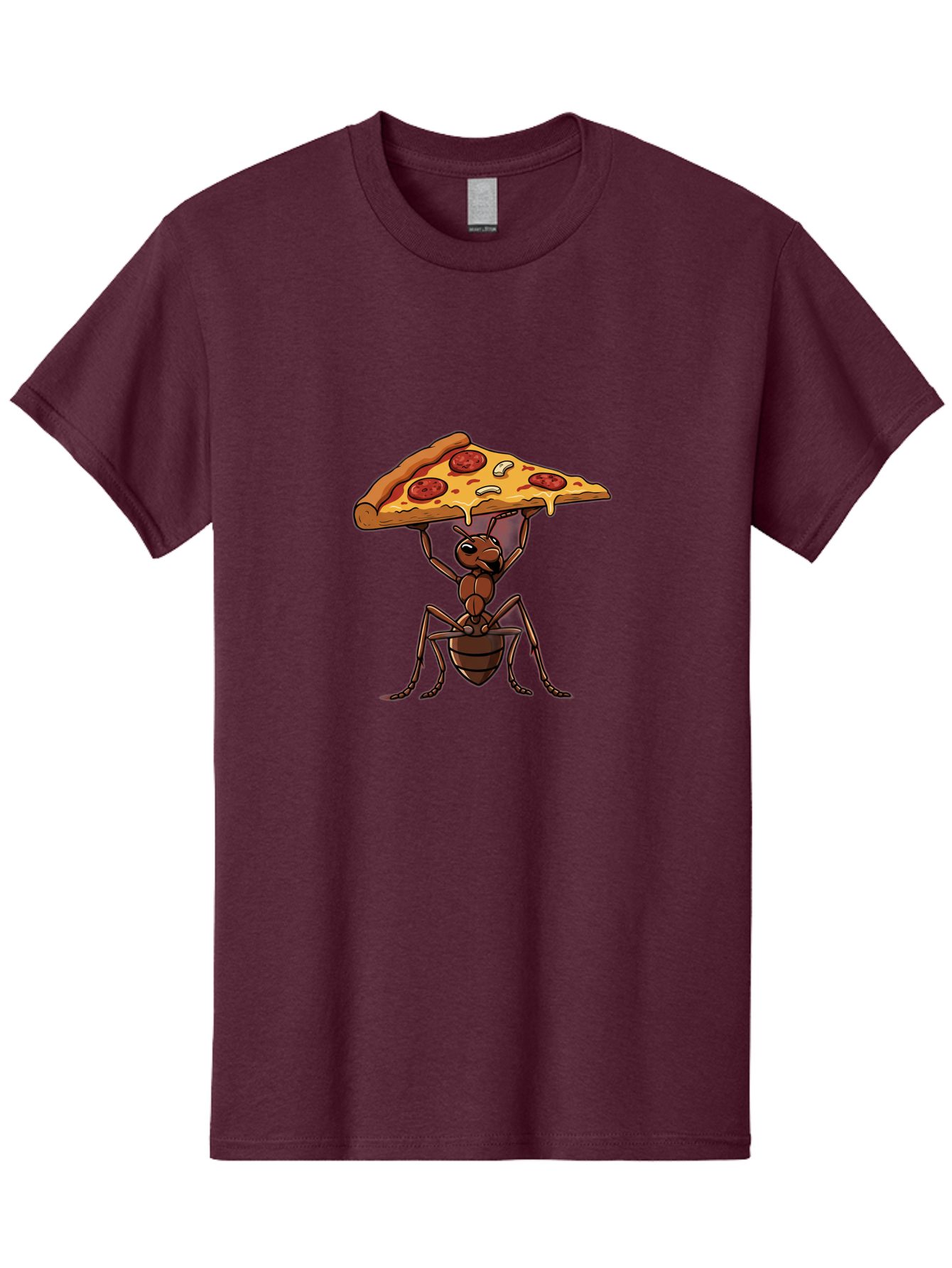 Ant-Carrying-Pizza-Slice Men'S Graphic Tee, 100% Cotton, Comfortable Casual Summer Wear, Machine Washable, Vintage Camera, Old Camera, Antique Camera, Black Camera, Classic Photography, Photography Equipment, Nostalgic Device, Film Camera, Bah441