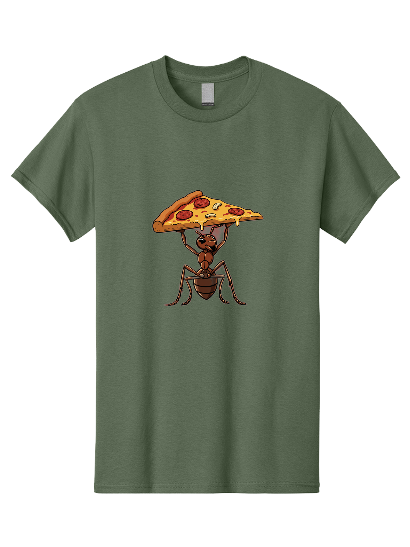 Ant-Carrying-Pizza-Slice Men'S Graphic Tee, 100% Cotton, Comfortable Casual Summer Wear, Machine Washable, Vintage Camera, Old Camera, Antique Camera, Black Camera, Classic Photography, Photography Equipment, Nostalgic Device, Film Camera, Bah441