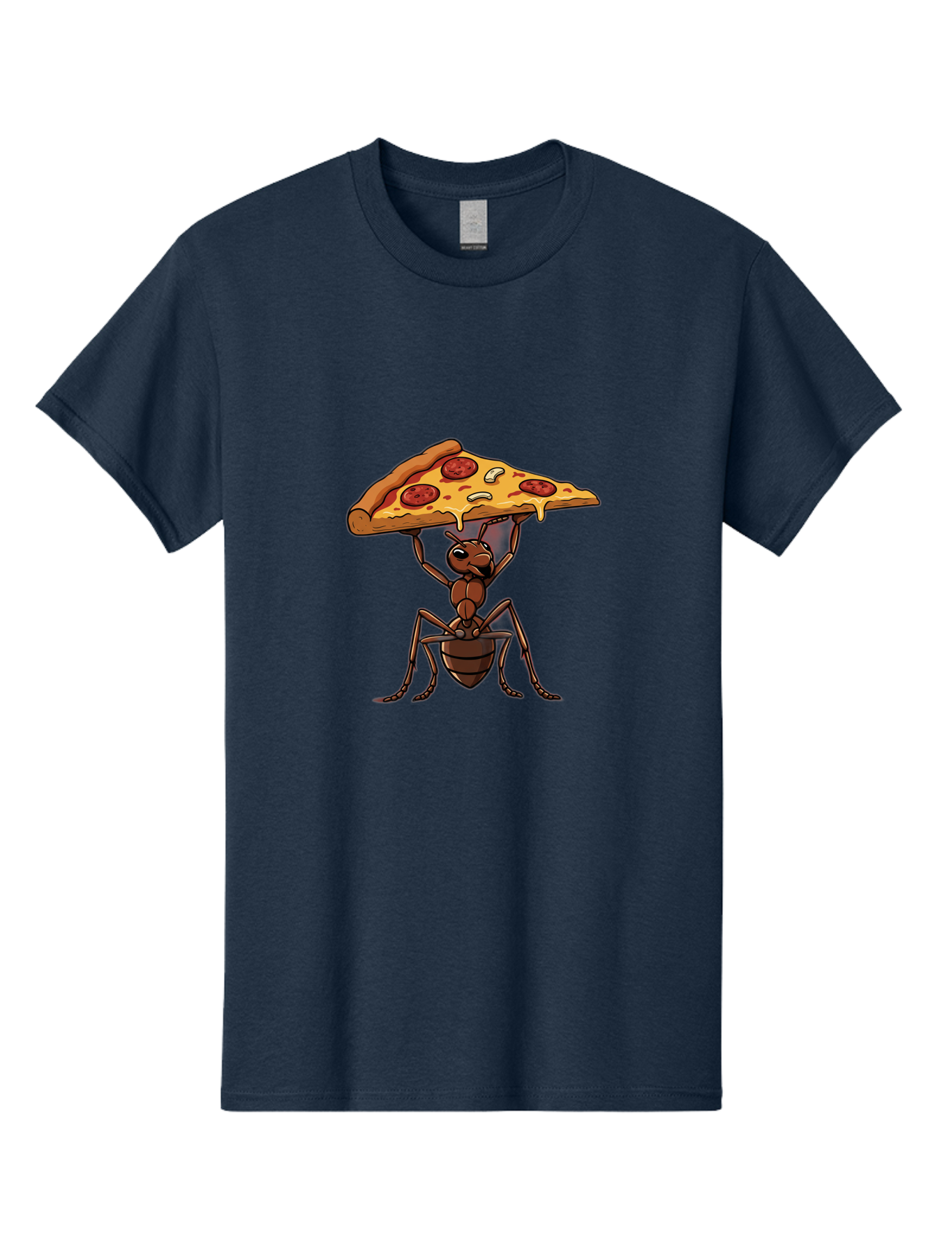 Ant-Carrying-Pizza-Slice Men'S Graphic Tee, 100% Cotton, Comfortable Casual Summer Wear, Machine Washable, Vintage Camera, Old Camera, Antique Camera, Black Camera, Classic Photography, Photography Equipment, Nostalgic Device, Film Camera, Bah441