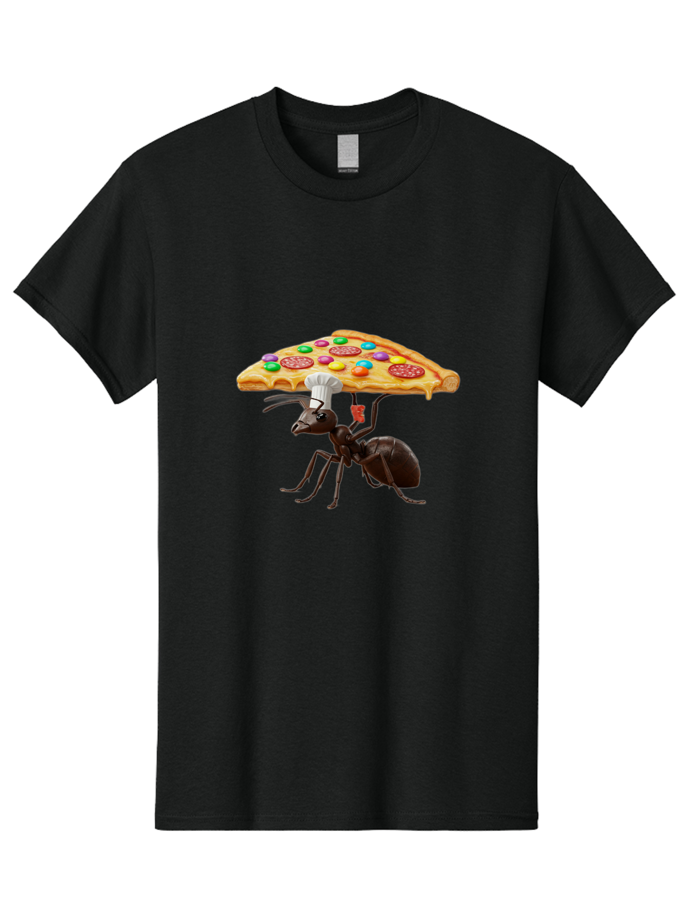 Ant-Chef-Pizza Men'S Graphic Tee, 100% Cotton, Comfortable Casual Summer Wear, Machine Washable, Vintage Camera, Old Camera, Antique Camera, Black Camera, Classic Photography, Photography Equipment, Nostalgic Device, Film Camera, Camera Art Bah443