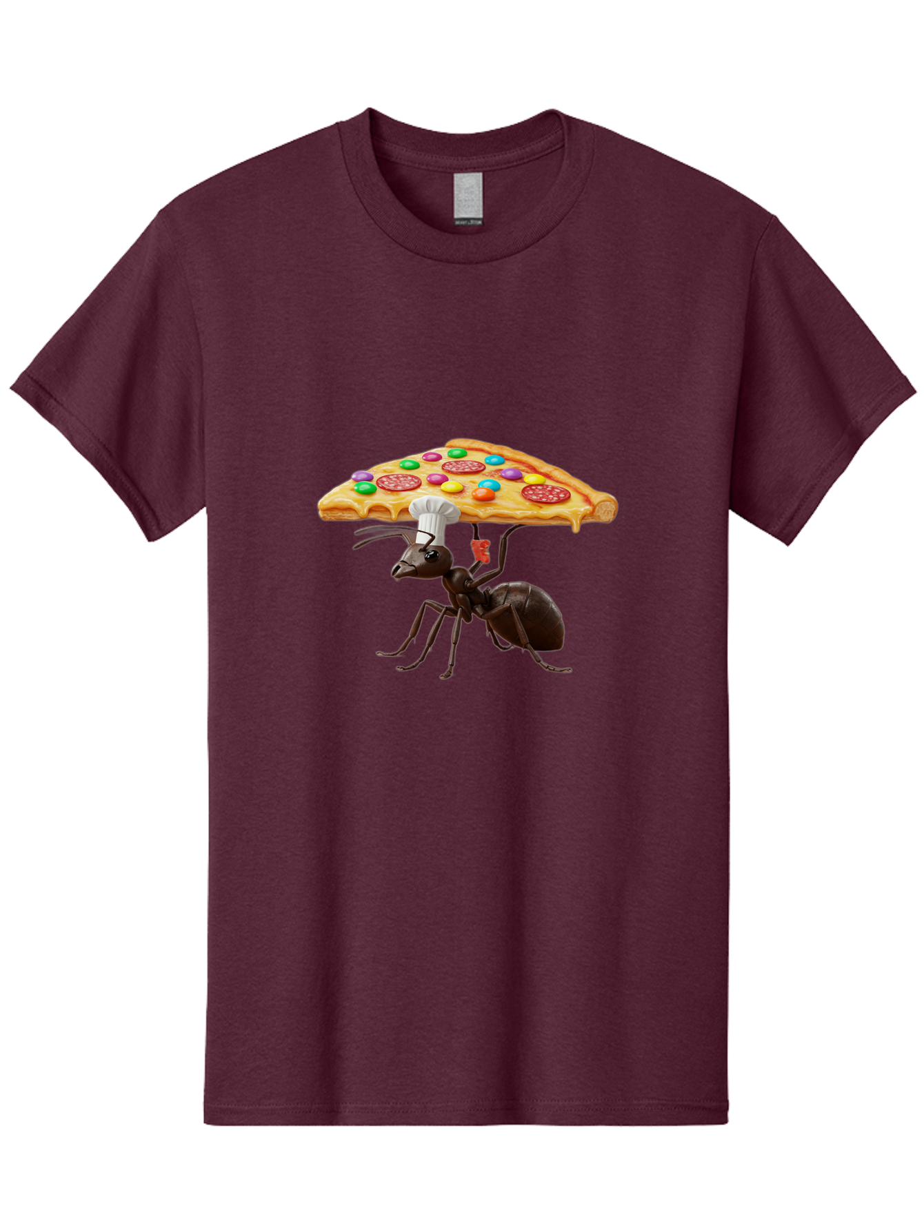 Ant-Chef-Pizza Men'S Graphic Tee, 100% Cotton, Comfortable Casual Summer Wear, Machine Washable, Vintage Camera, Old Camera, Antique Camera, Black Camera, Classic Photography, Photography Equipment, Nostalgic Device, Film Camera, Camera Art Bah443