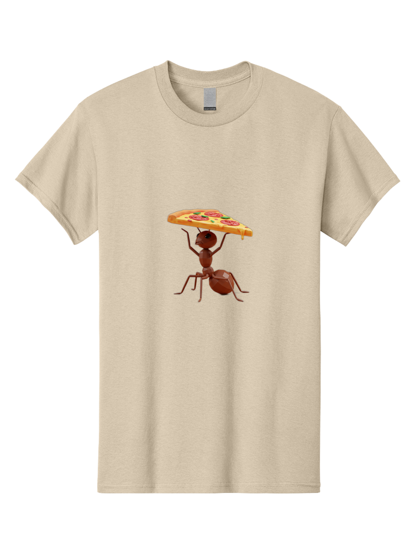Ant-Holding-Pizza-Slice Men'S Graphic Tee, 100% Cotton, Comfortable Casual Summer Wear, Machine Washable, Vintage Camera, Old Camera, Antique Camera, Black Camera, Classic Photography, Photography Equipment, Nostalgic Device, Film Camera, Bah445