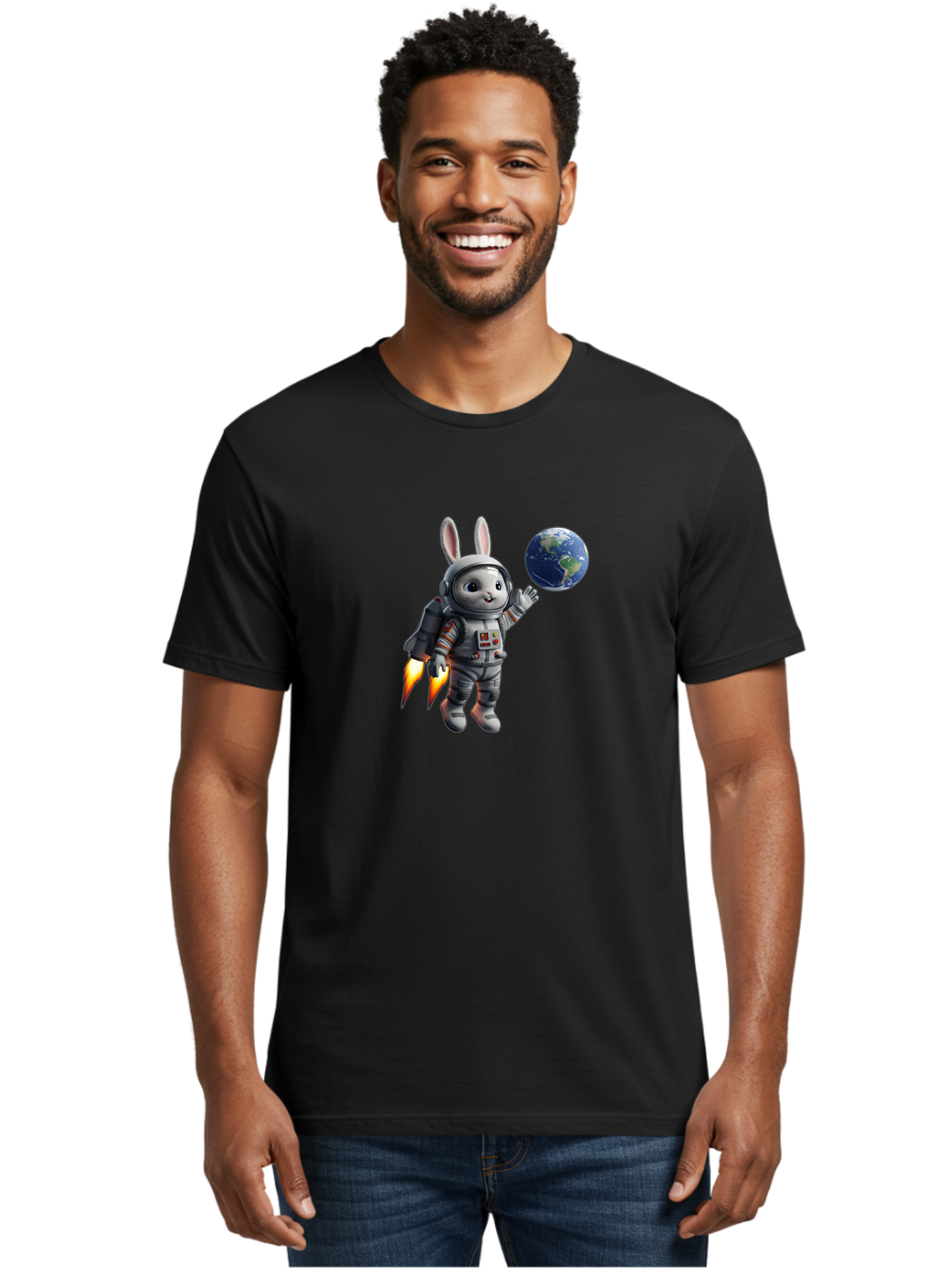 Astronaut-Bunny-22 Men'S Graphic Tee, 100% Cotton, Comfortable Casual Summer Wear, Machine Washable, Vintage Camera, Old Camera, Antique Camera, Black Camera, Classic Photography, Photography Equipment, Nostalgic Device, Film Camera, Bah464