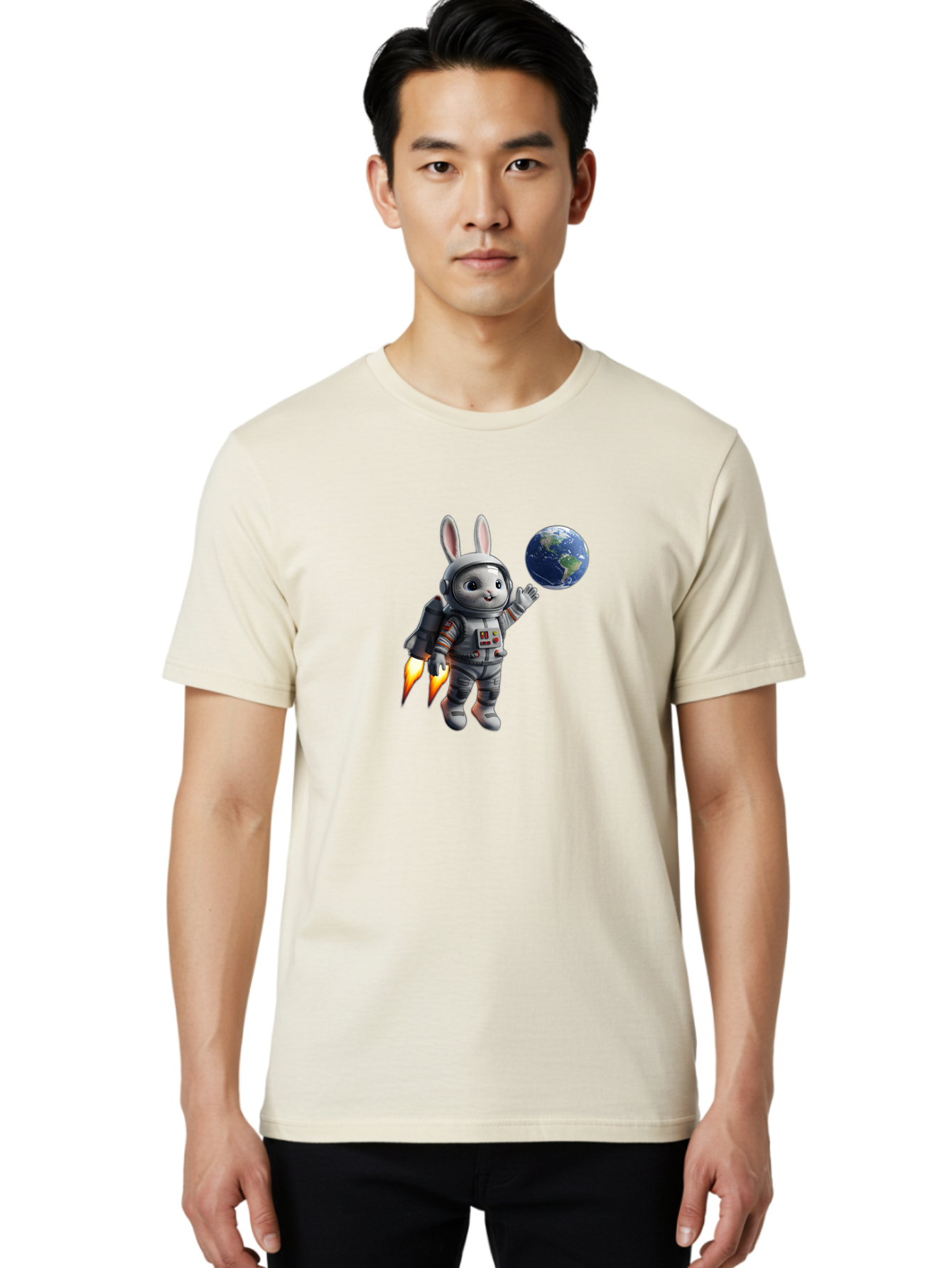Astronaut-Bunny-22 Men'S Graphic Tee, 100% Cotton, Comfortable Casual Summer Wear, Machine Washable, Vintage Camera, Old Camera, Antique Camera, Black Camera, Classic Photography, Photography Equipment, Nostalgic Device, Film Camera, Bah464