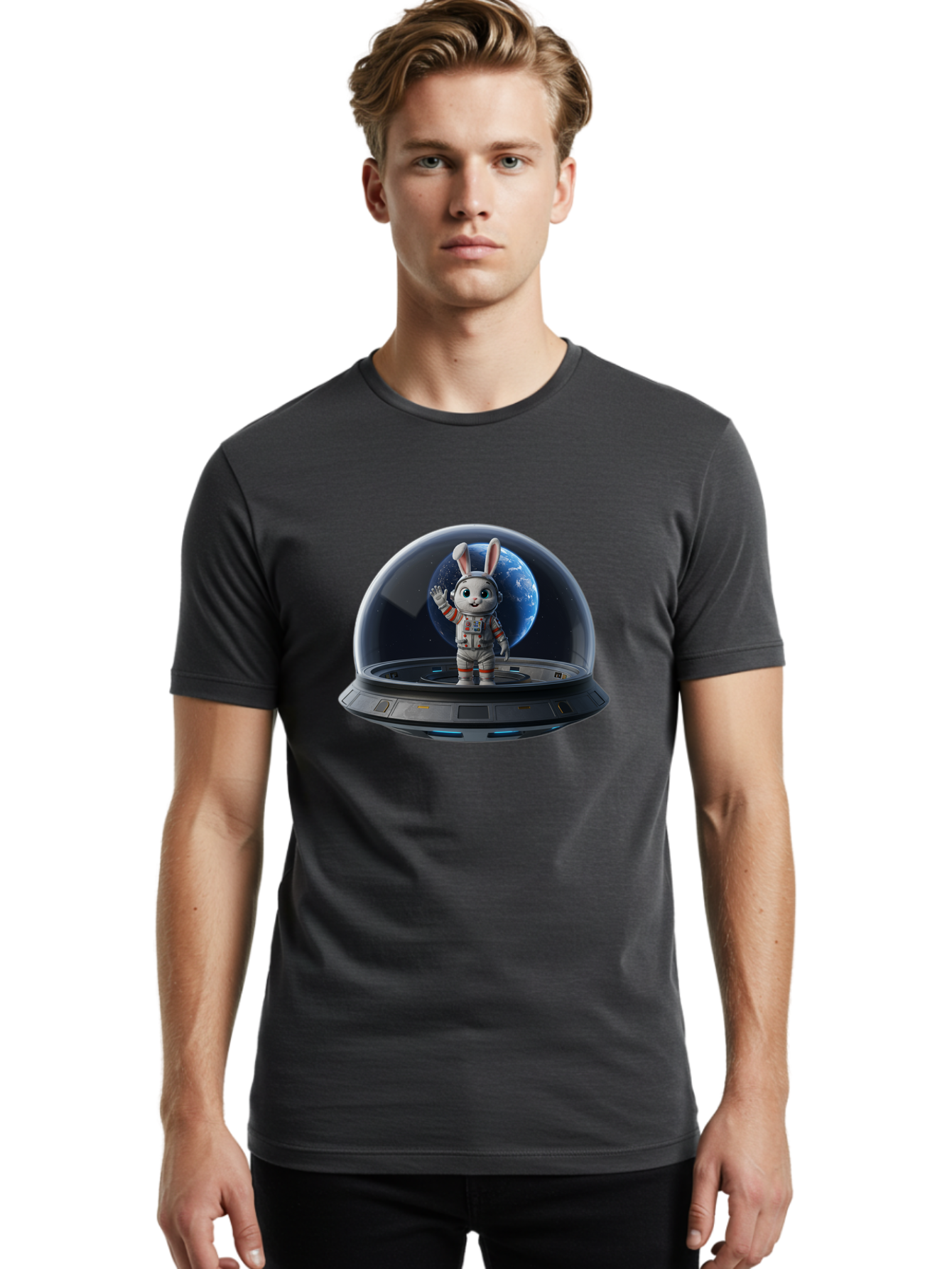 Astronaut-Bunny-30 Men'S Graphic Tee, 100% Cotton, Comfortable Casual Summer Wear, Machine Washable, Vintage Camera, Old Camera, Antique Camera, Black Camera, Classic Photography, Photography Equipment, Nostalgic Device, Film Camera, Bah473