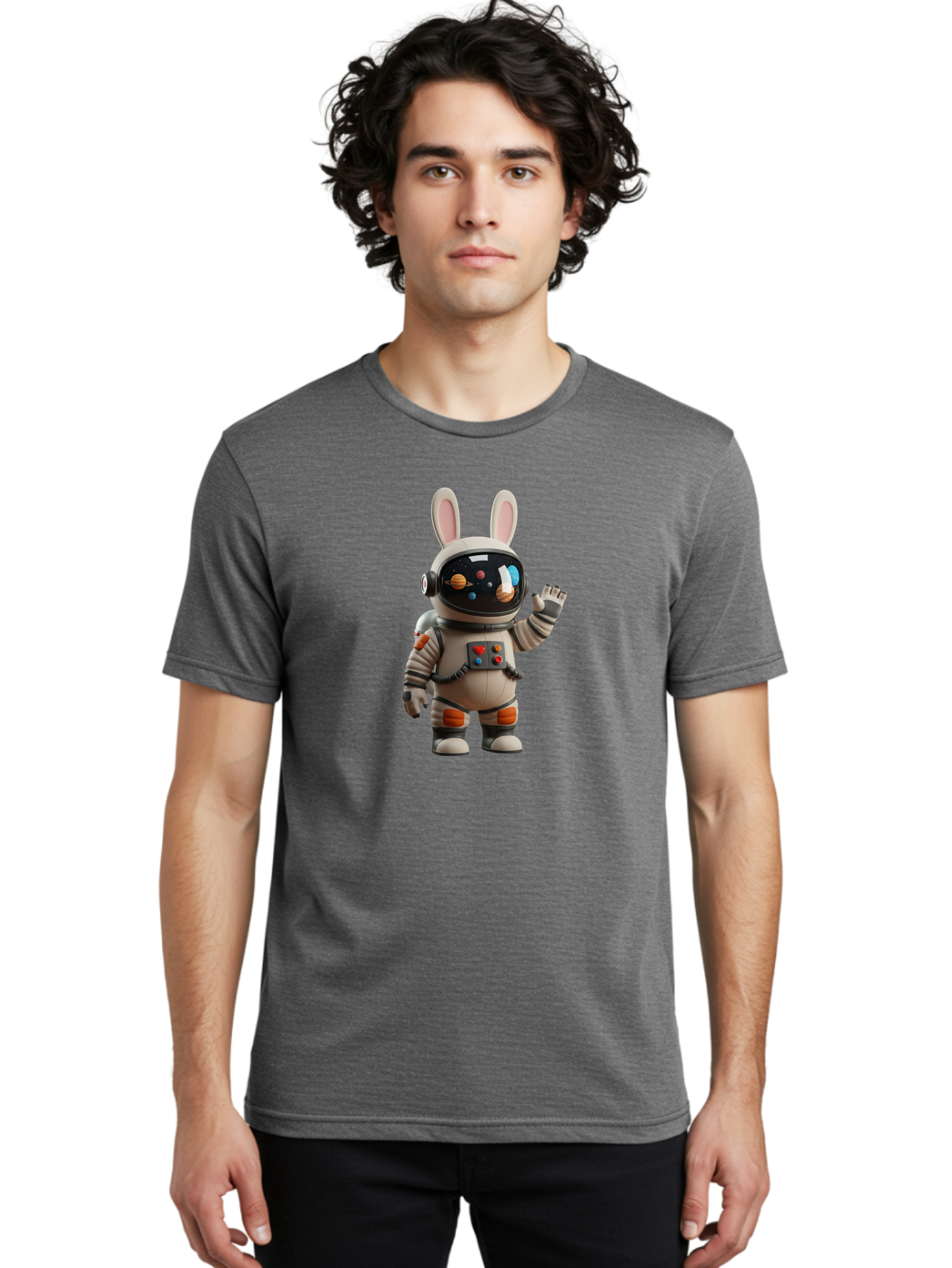 Astronaut-Bunny-8 Men'S Graphic Tee, 100% Cotton, Comfortable Casual Summer Wear, Machine Washable, Vintage Camera, Old Camera, Antique Camera, Black Camera, Classic Photography, Photography Equipment, Nostalgic Device, Film Camera, Camera Art Bah487