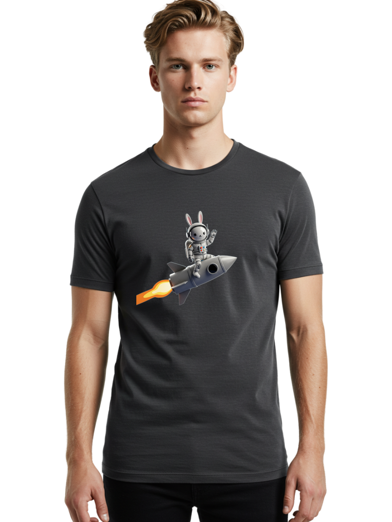 Astronaut-Rabbit-11 Men'S Graphic Tee, 100% Cotton, Comfortable Casual Summer Wear, Machine Washable, Vintage Camera, Old Camera, Antique Camera, Black Camera, Classic Photography, Photography Equipment, Nostalgic Device, Film Camera, Bah493