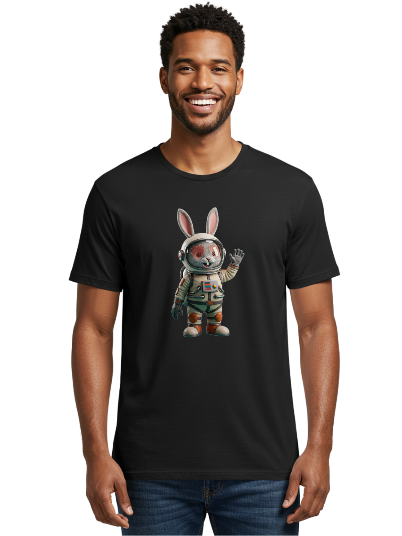 Astronaut-Rabbit Men'S Graphic Tee, 100% Cotton, Comfortable Casual Summer Wear, Machine Washable, Vintage Camera, Old Camera, Antique Camera, Black Camera, Classic Photography, Photography Equipment, Nostalgic Device, Film Camera, Camera Art Bah504