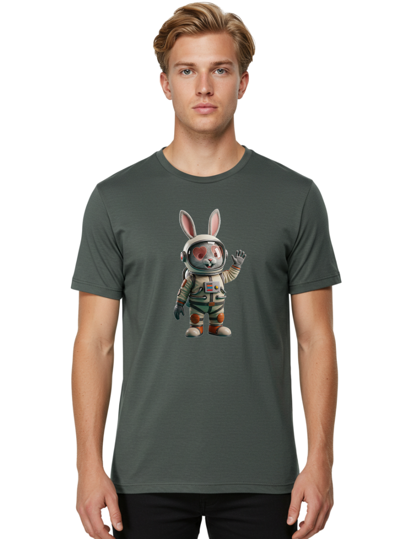 Astronaut-Rabbit Men'S Graphic Tee, 100% Cotton, Comfortable Casual Summer Wear, Machine Washable, Vintage Camera, Old Camera, Antique Camera, Black Camera, Classic Photography, Photography Equipment, Nostalgic Device, Film Camera, Camera Art Bah504