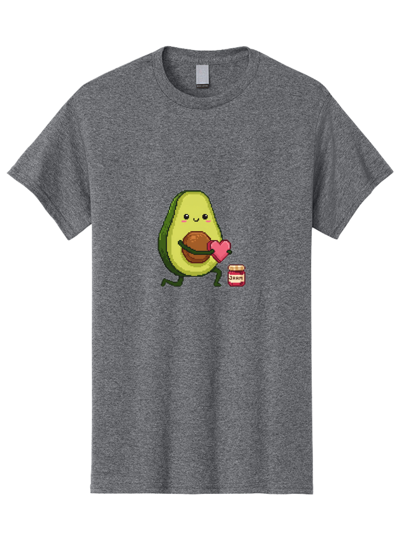Avocado-Holding-Heart Men'S Graphic Tee, 100% Cotton, Comfortable Casual Summer Wear, Machine Washable, Vintage Camera, Old Camera, Antique Camera, Black Camera, Classic Photography, Photography Equipment, Nostalgic Device, Film Camera, Bah509
