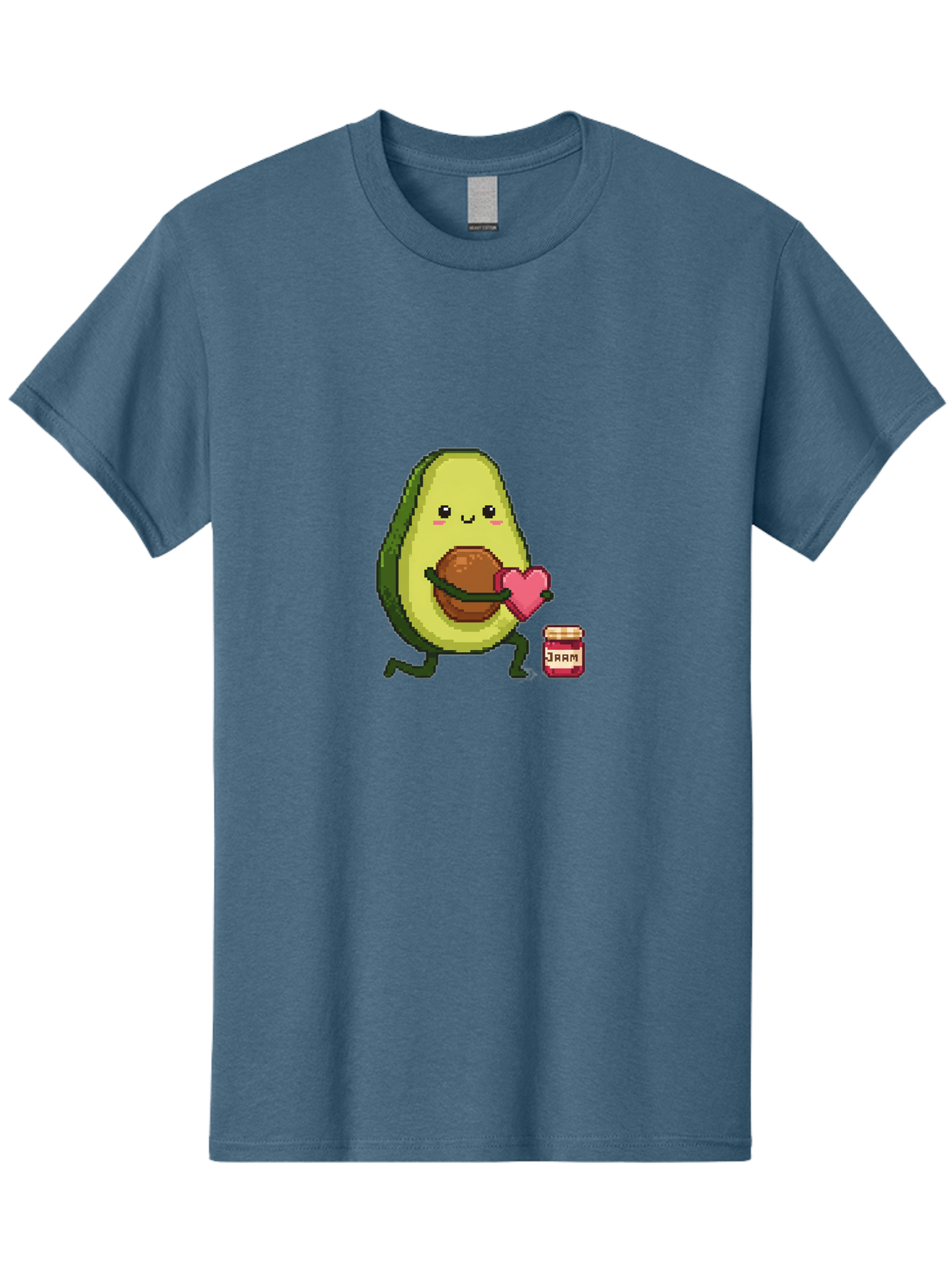 Avocado-Holding-Heart Men'S Graphic Tee, 100% Cotton, Comfortable Casual Summer Wear, Machine Washable, Vintage Camera, Old Camera, Antique Camera, Black Camera, Classic Photography, Photography Equipment, Nostalgic Device, Film Camera, Bah509