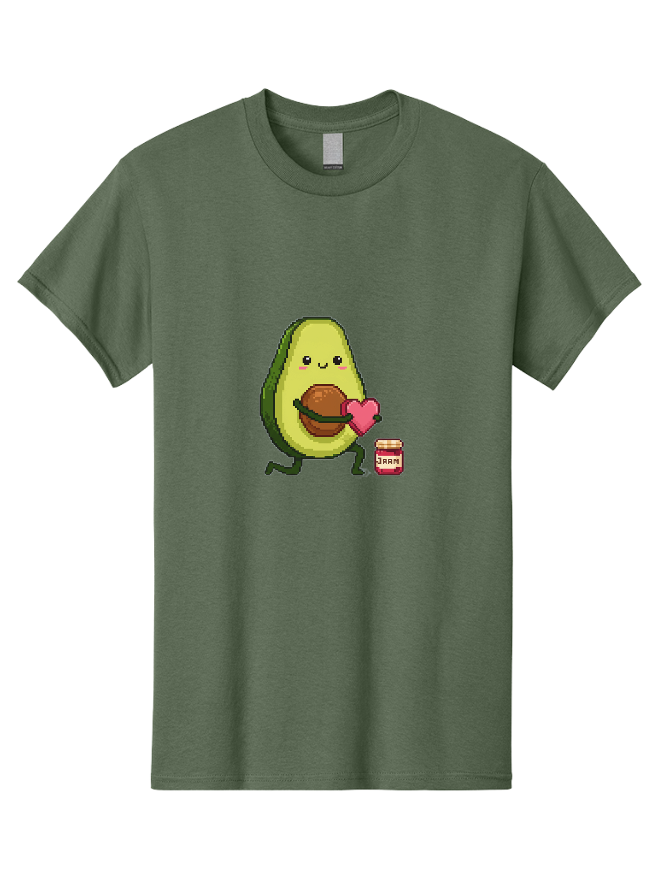 Avocado-Holding-Heart Men'S Graphic Tee, 100% Cotton, Comfortable Casual Summer Wear, Machine Washable, Vintage Camera, Old Camera, Antique Camera, Black Camera, Classic Photography, Photography Equipment, Nostalgic Device, Film Camera, Bah509
