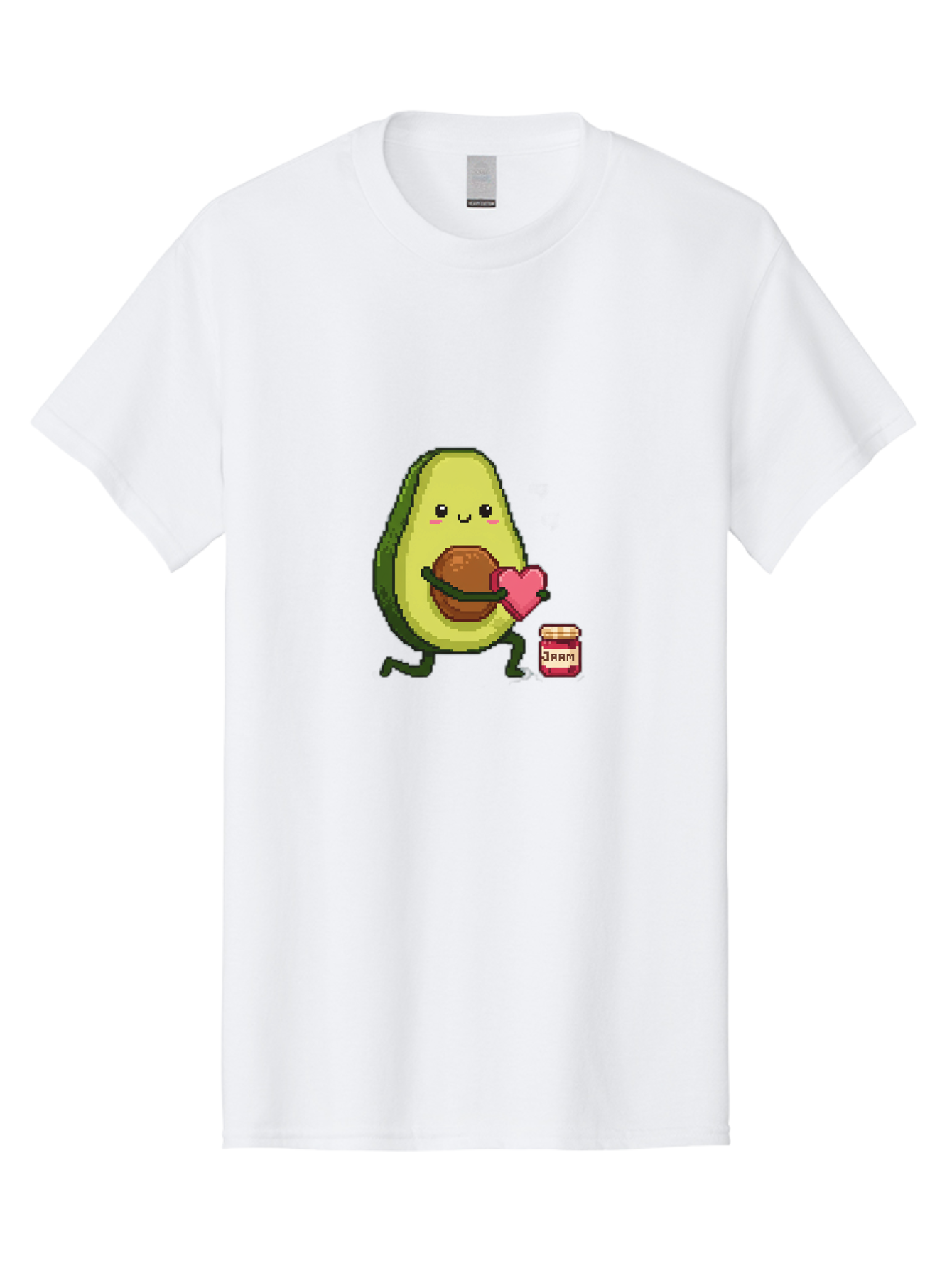 Avocado-Holding-Heart Men'S Graphic Tee, 100% Cotton, Comfortable Casual Summer Wear, Machine Washable, Vintage Camera, Old Camera, Antique Camera, Black Camera, Classic Photography, Photography Equipment, Nostalgic Device, Film Camera, Bah509
