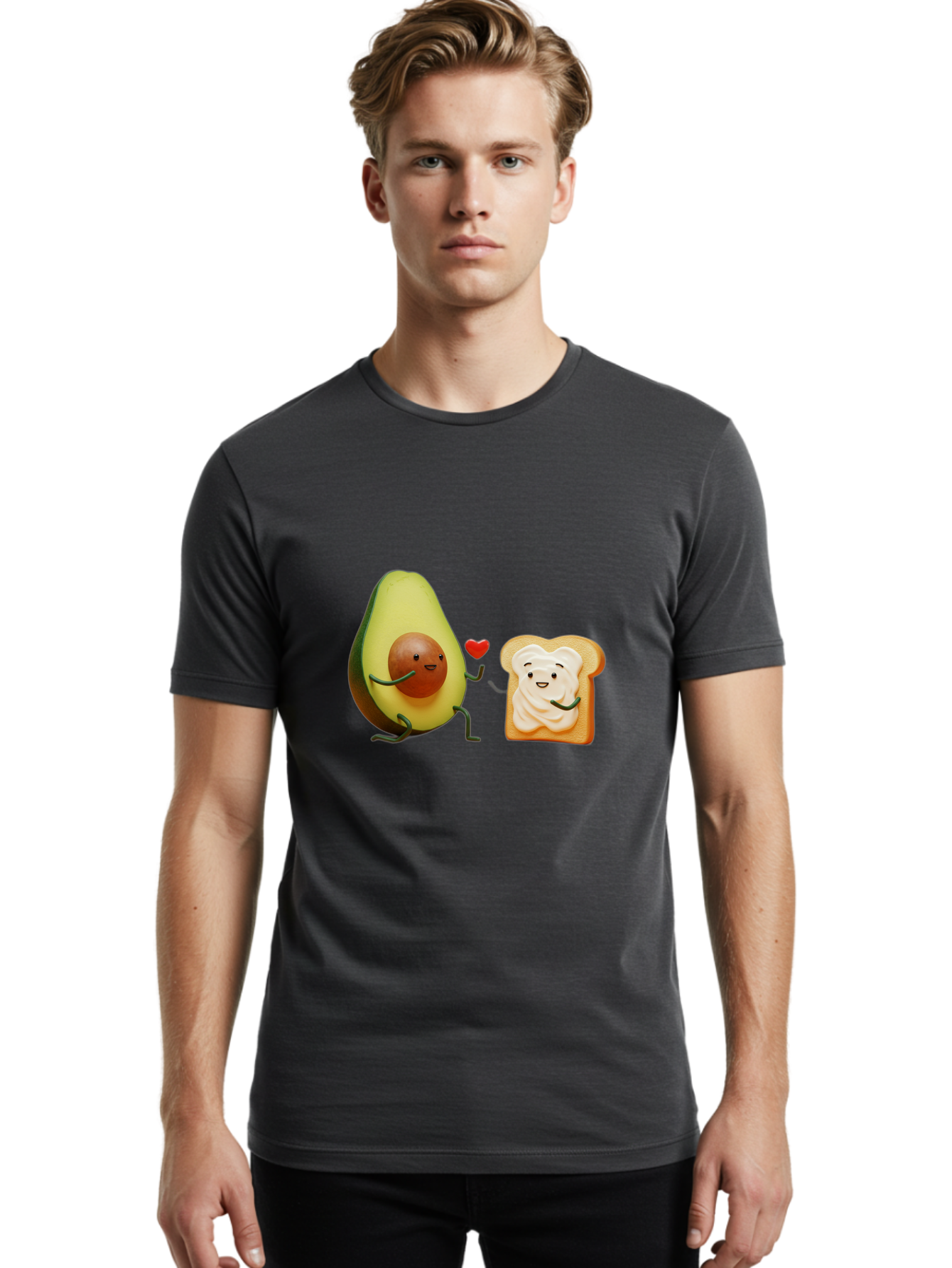 Avocado-Toast-1 Men'S Graphic Tee, 100% Cotton, Comfortable Casual Summer Wear, Machine Washable, Vintage Camera, Old Camera, Antique Camera, Black Camera, Classic Photography, Photography Equipment, Nostalgic Device, Film Camera, Camera Art Bah512