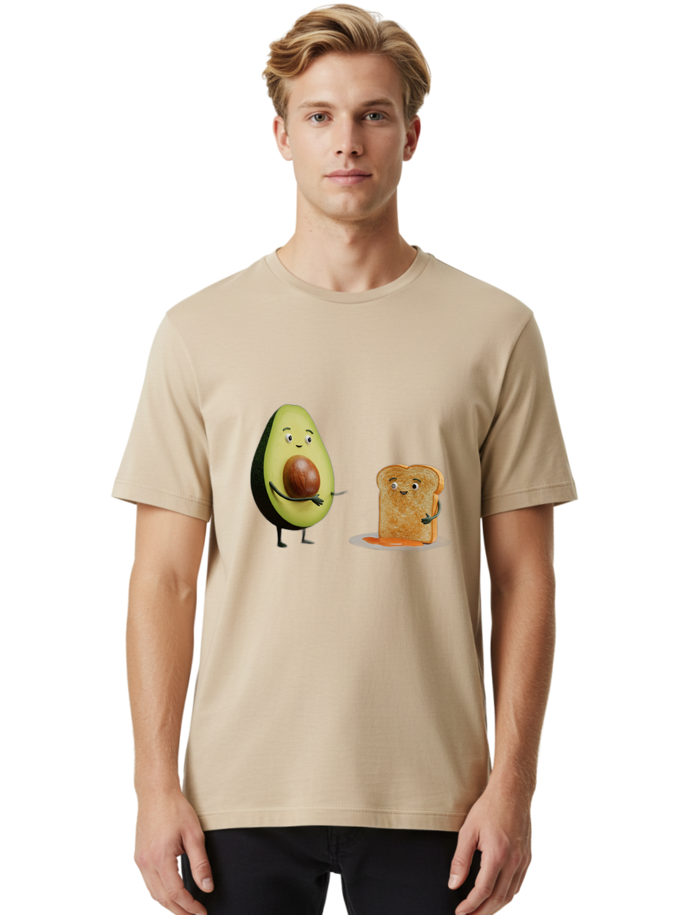 Avocado-Toast-14 Men'S Graphic Tee, 100% Cotton, Comfortable Casual Summer Wear, Machine Washable, Vintage Camera, Old Camera, Antique Camera, Black Camera, Classic Photography, Photography Equipment, Nostalgic Device, Film Camera, Camera Art Bah517