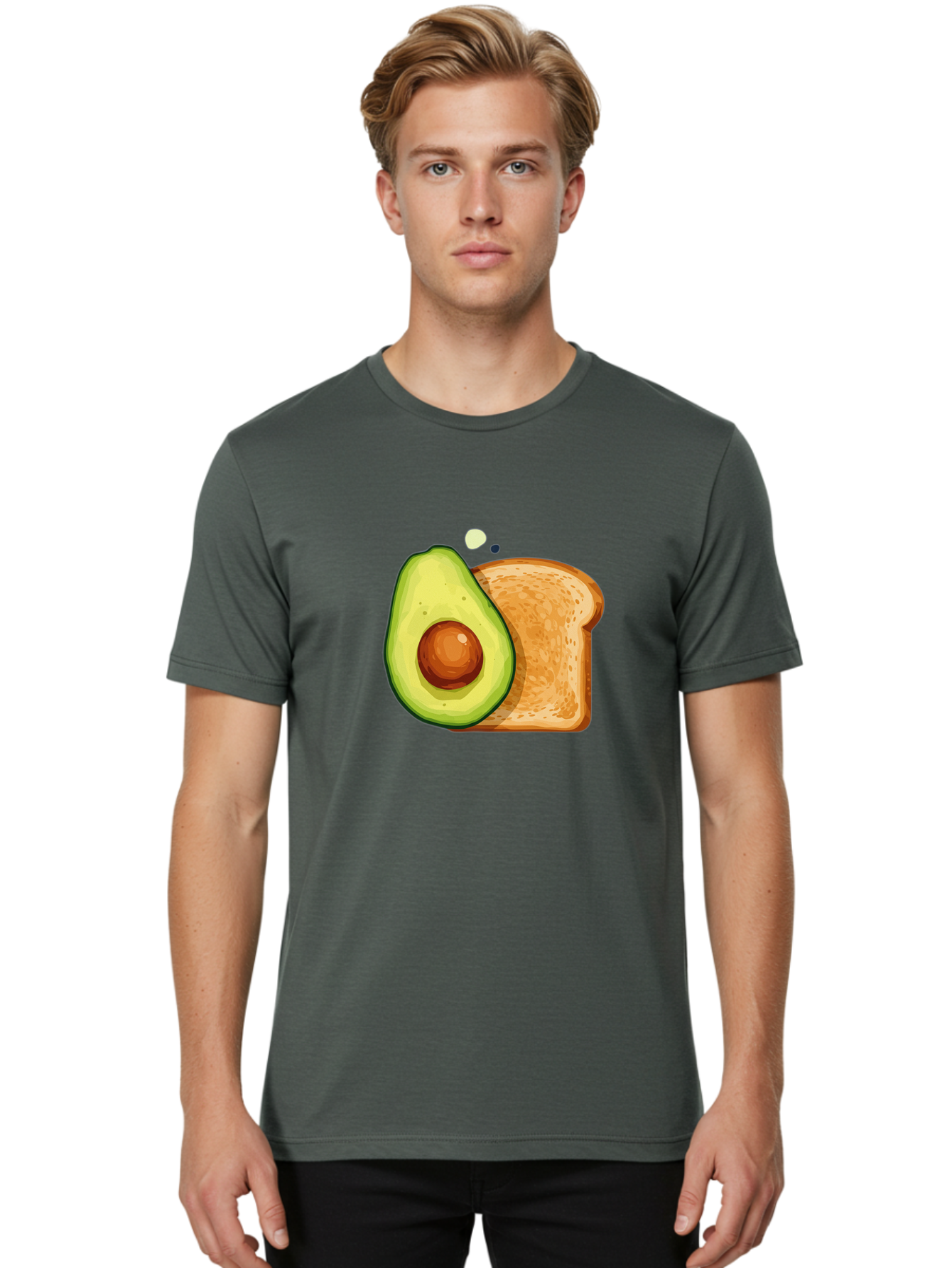 Avocado-Toast-17 Men'S Graphic Tee, 100% Cotton, Comfortable Casual Summer Wear, Machine Washable, Vintage Camera, Old Camera, Antique Camera, Black Camera, Classic Photography, Photography Equipment, Nostalgic Device, Film Camera, Camera Art Bah520
