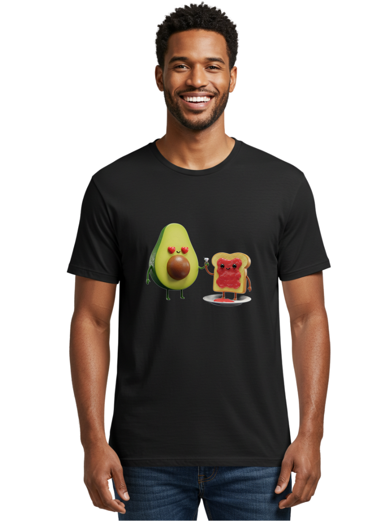 Avocado-Toast-3 Men'S Graphic Tee, 100% Cotton, Comfortable Casual Summer Wear, Machine Washable, Vintage Camera, Old Camera, Antique Camera, Black Camera, Classic Photography, Photography Equipment, Nostalgic Device, Film Camera, Camera Art Bah524