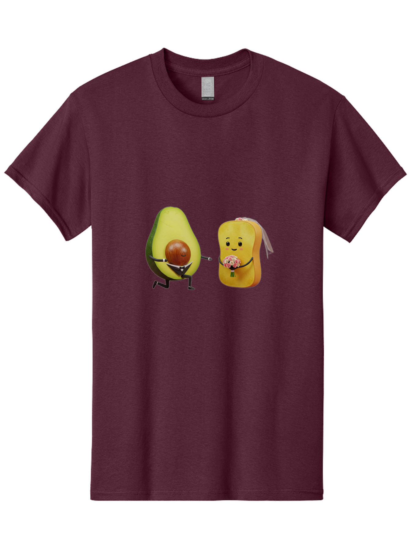 Avocado-Toast-Couple-1 Men'S Graphic Tee, 100% Cotton, Comfortable Casual Summer Wear, Machine Washable, Vintage Camera, Old Camera, Antique Camera, Black Camera, Classic Photography, Photography Equipment, Nostalgic Device, Film Camera, Bah533