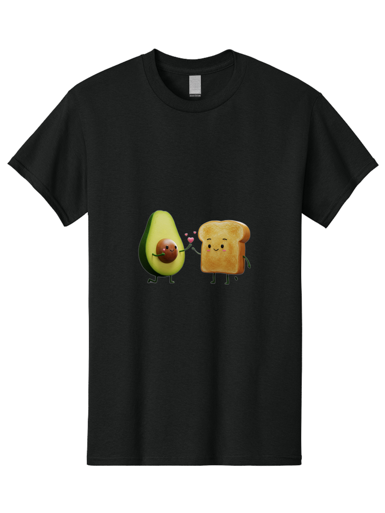 Avocado-Toast-Couple-2 Men'S Graphic Tee, 100% Cotton, Comfortable Casual Summer Wear, Machine Washable, Vintage Camera, Old Camera, Antique Camera, Black Camera, Classic Photography, Photography Equipment, Nostalgic Device, Film Camera, Bah534