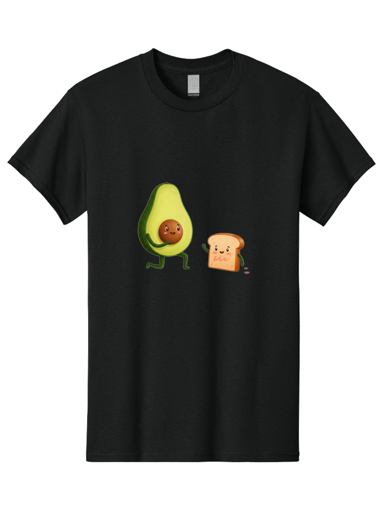 Avocado-Toast-Friends-1 Men'S Graphic Tee, 100% Cotton, Comfortable Casual Summer Wear, Machine Washable, Vintage Camera, Old Camera, Antique Camera, Black Camera, Classic Photography, Photography Equipment, Nostalgic Device, Film Camera, Bah539