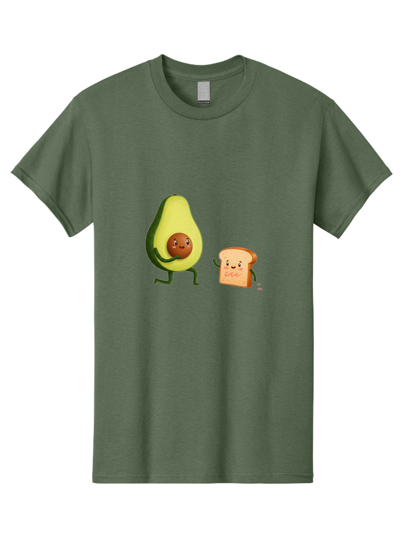 Avocado-Toast-Friends-1 Men'S Graphic Tee, 100% Cotton, Comfortable Casual Summer Wear, Machine Washable, Vintage Camera, Old Camera, Antique Camera, Black Camera, Classic Photography, Photography Equipment, Nostalgic Device, Film Camera, Bah539