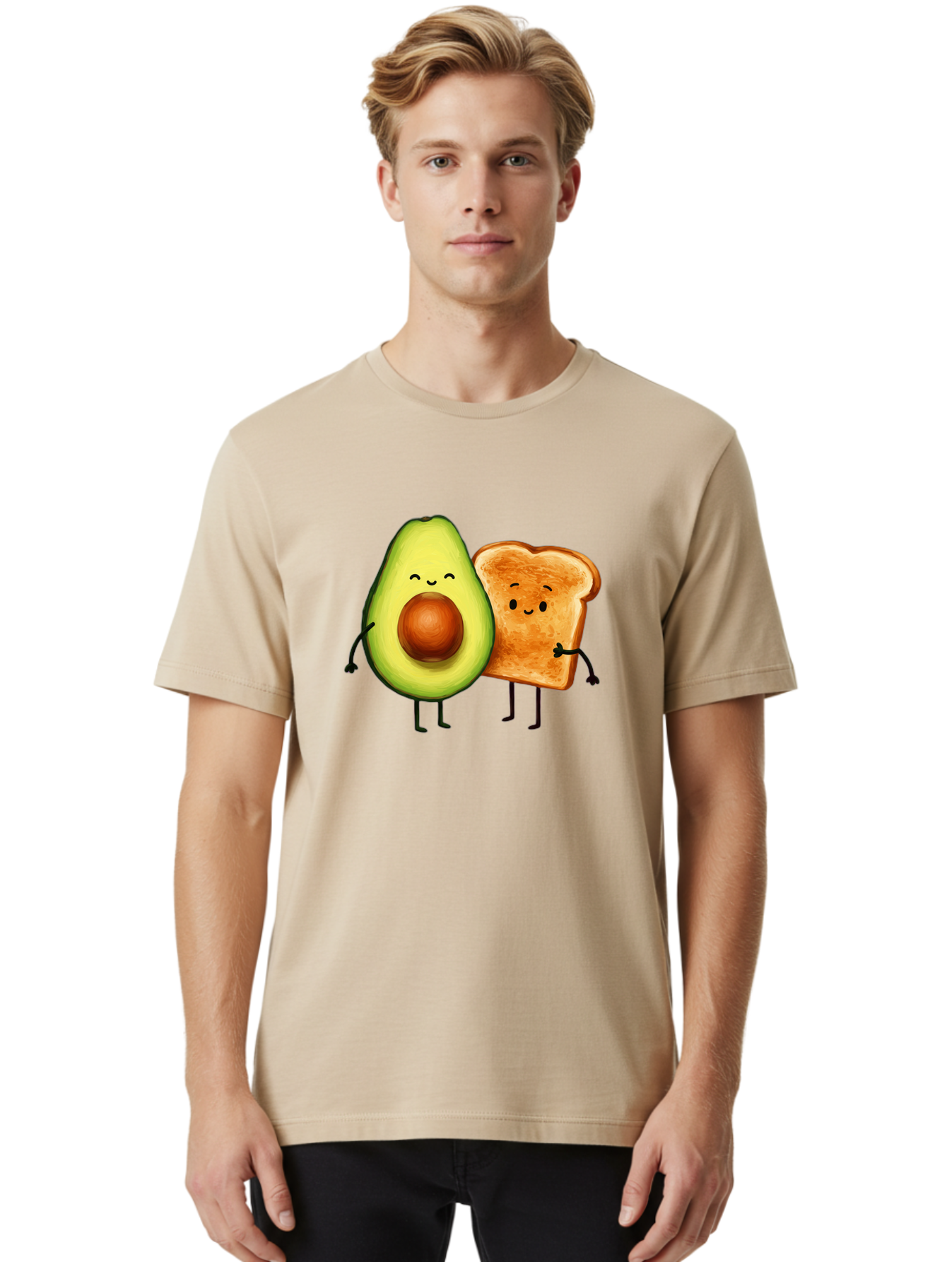 Avocado-Toast-Friends Men'S Graphic Tee, 100% Cotton, Comfortable Casual Summer Wear, Machine Washable, Vintage Camera, Old Camera, Antique Camera, Black Camera, Classic Photography, Photography Equipment, Nostalgic Device, Film Camera, Bah540