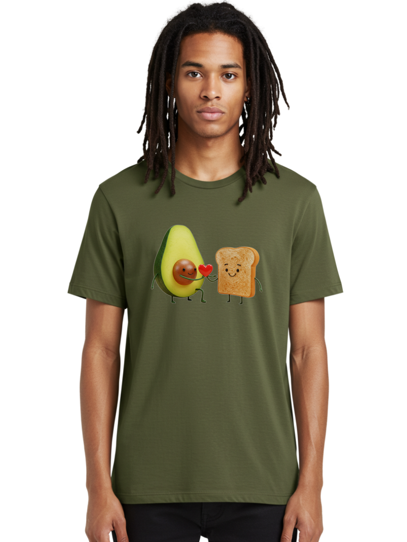 Avocado-Toast-Love-1 Men'S Graphic Tee, 100% Cotton, Comfortable Casual Summer Wear, Machine Washable, Vintage Camera, Old Camera, Antique Camera, Black Camera, Classic Photography, Photography Equipment, Nostalgic Device, Film Camera, Bah541