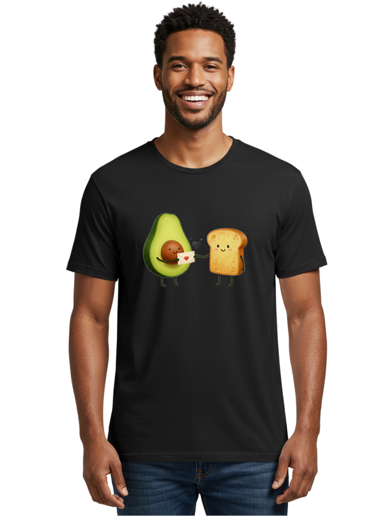 Avocado-Toast-Love-2 Men'S Graphic Tee, 100% Cotton, Comfortable Casual Summer Wear, Machine Washable, Vintage Camera, Old Camera, Antique Camera, Black Camera, Classic Photography, Photography Equipment, Nostalgic Device, Film Camera, Bah542