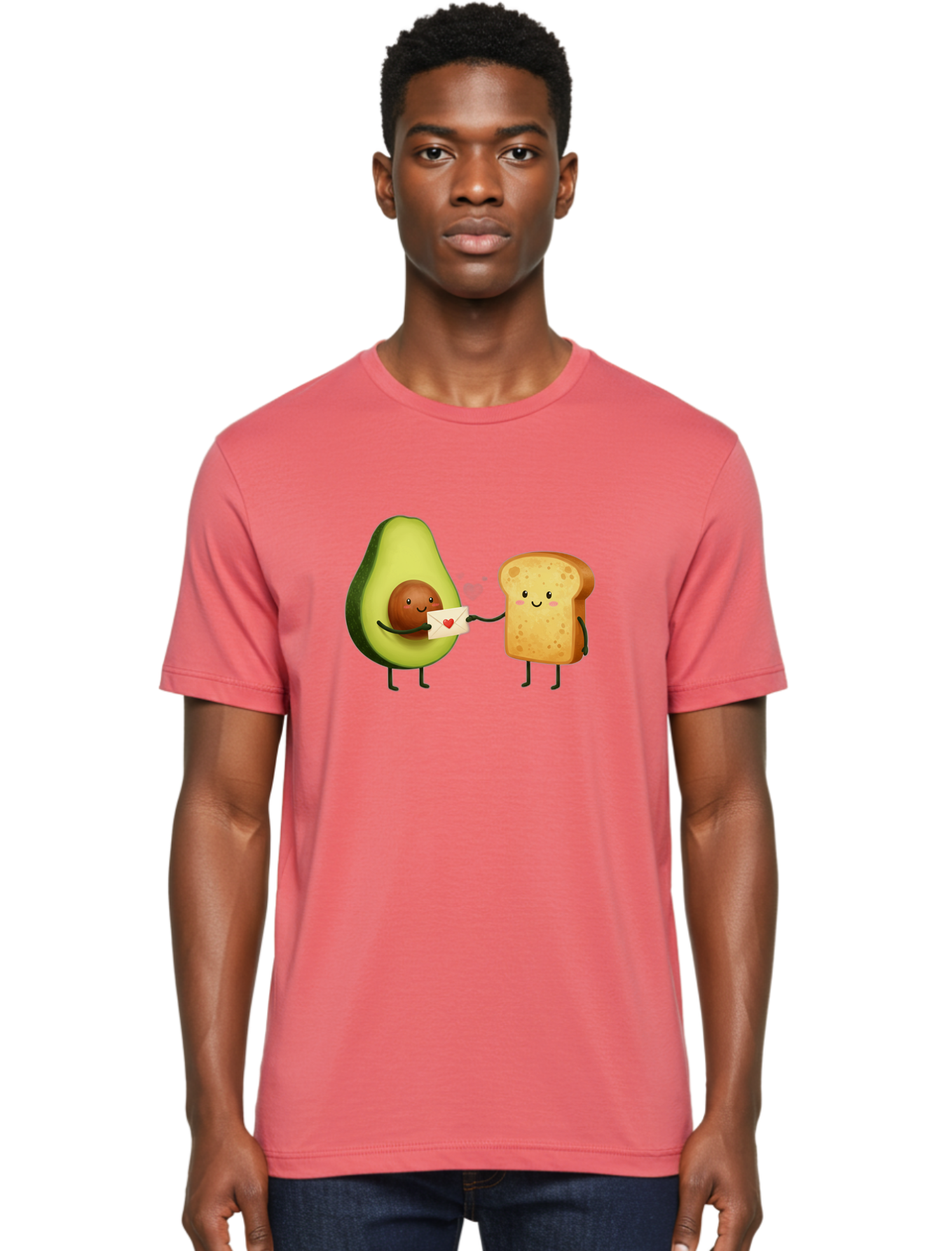 Avocado-Toast-Love-2 Men'S Graphic Tee, 100% Cotton, Comfortable Casual Summer Wear, Machine Washable, Vintage Camera, Old Camera, Antique Camera, Black Camera, Classic Photography, Photography Equipment, Nostalgic Device, Film Camera, Bah542