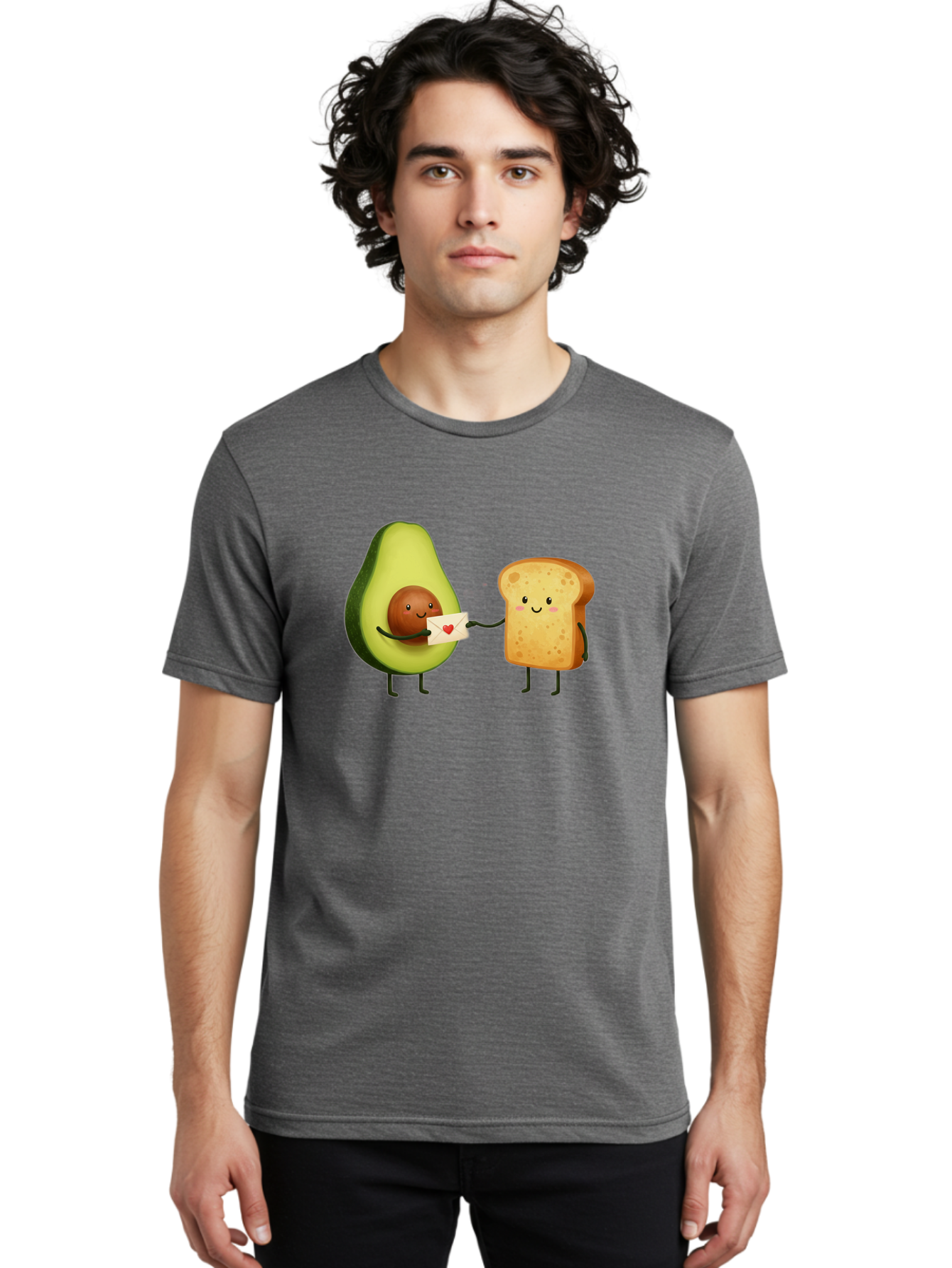 Avocado-Toast-Love-2 Men'S Graphic Tee, 100% Cotton, Comfortable Casual Summer Wear, Machine Washable, Vintage Camera, Old Camera, Antique Camera, Black Camera, Classic Photography, Photography Equipment, Nostalgic Device, Film Camera, Bah542