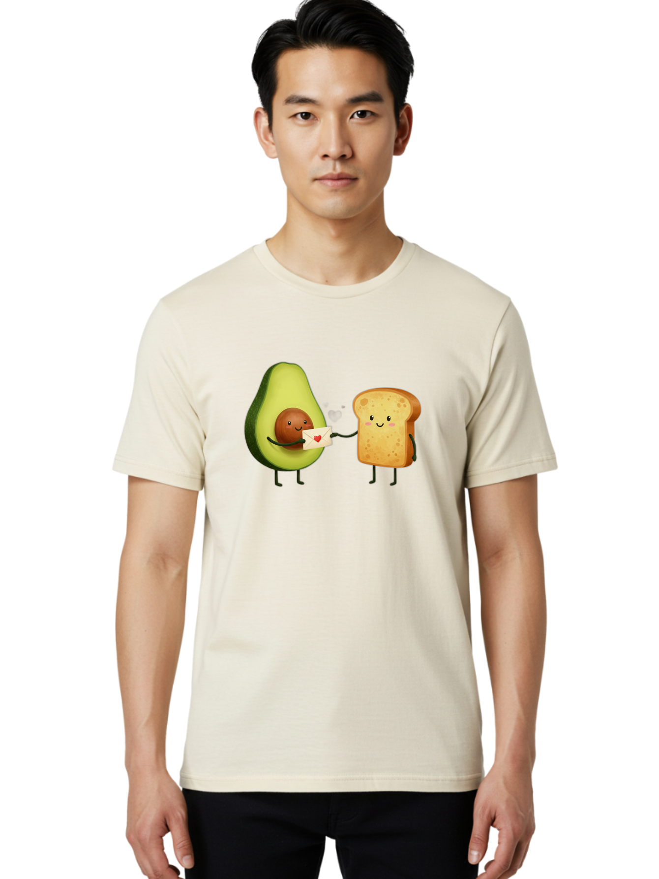 Avocado-Toast-Love-2 Men'S Graphic Tee, 100% Cotton, Comfortable Casual Summer Wear, Machine Washable, Vintage Camera, Old Camera, Antique Camera, Black Camera, Classic Photography, Photography Equipment, Nostalgic Device, Film Camera, Bah542