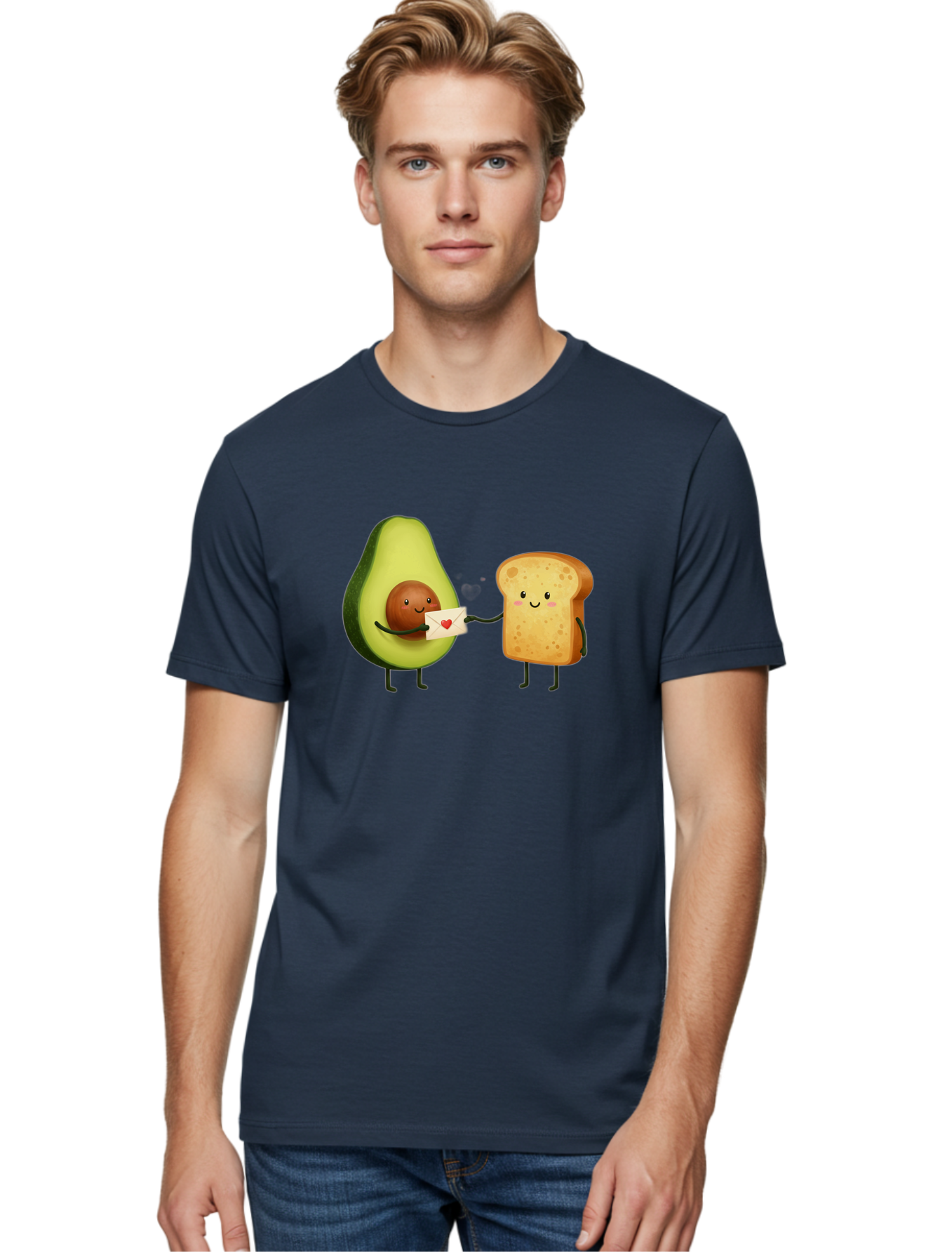Avocado-Toast-Love-2 Men'S Graphic Tee, 100% Cotton, Comfortable Casual Summer Wear, Machine Washable, Vintage Camera, Old Camera, Antique Camera, Black Camera, Classic Photography, Photography Equipment, Nostalgic Device, Film Camera, Bah542