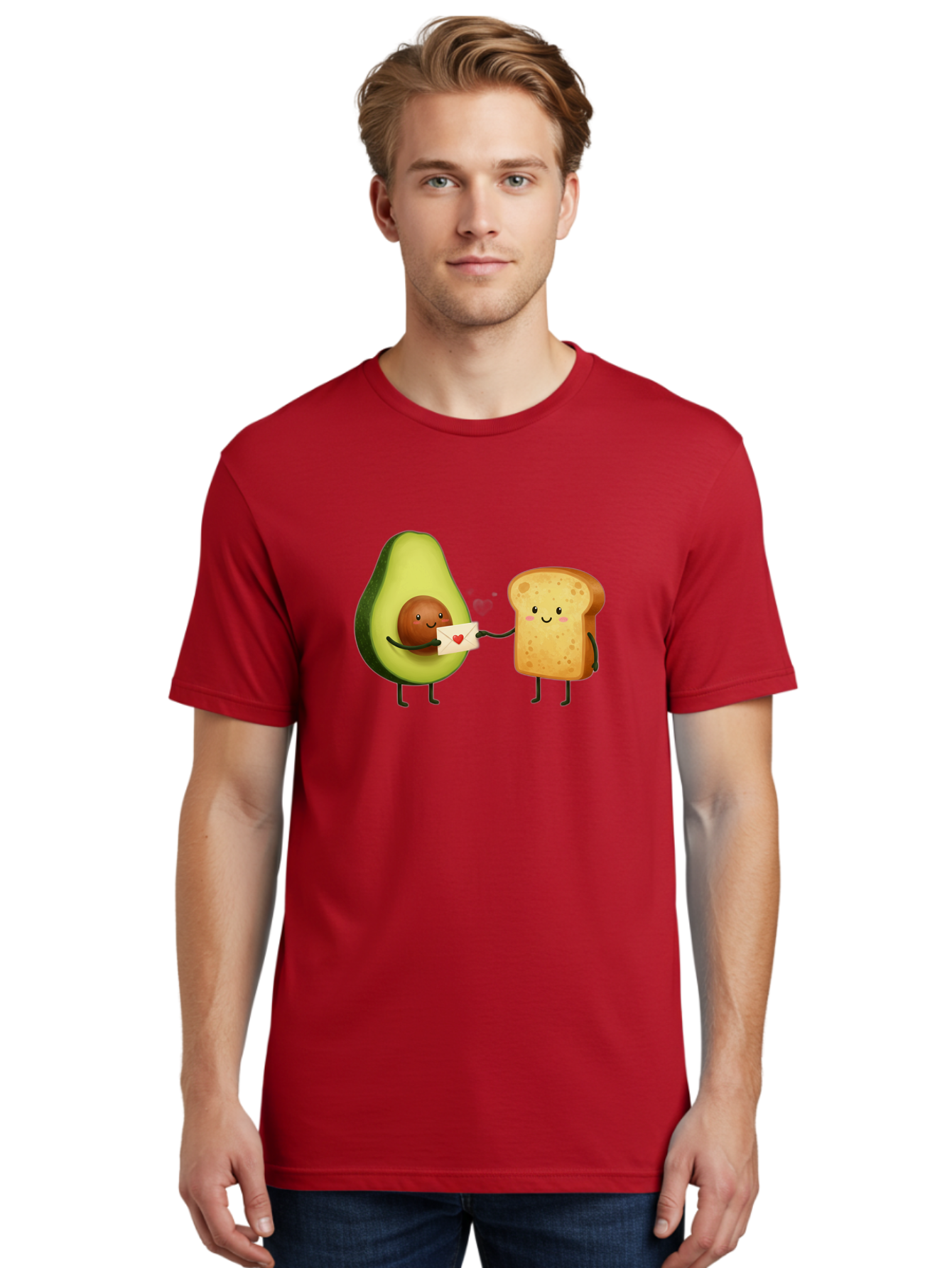 Avocado-Toast-Love-2 Men'S Graphic Tee, 100% Cotton, Comfortable Casual Summer Wear, Machine Washable, Vintage Camera, Old Camera, Antique Camera, Black Camera, Classic Photography, Photography Equipment, Nostalgic Device, Film Camera, Bah542