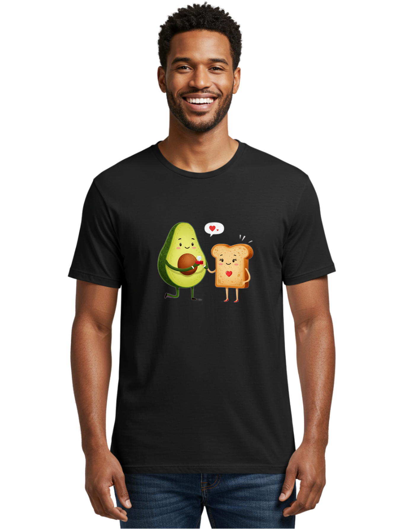 Avocado-Toast-Love Men'S Graphic Tee, 100% Cotton, Comfortable Casual Summer Wear, Machine Washable, Vintage Camera, Old Camera, Antique Camera, Black Camera, Classic Photography, Photography Equipment, Nostalgic Device, Film Camera, Bah543