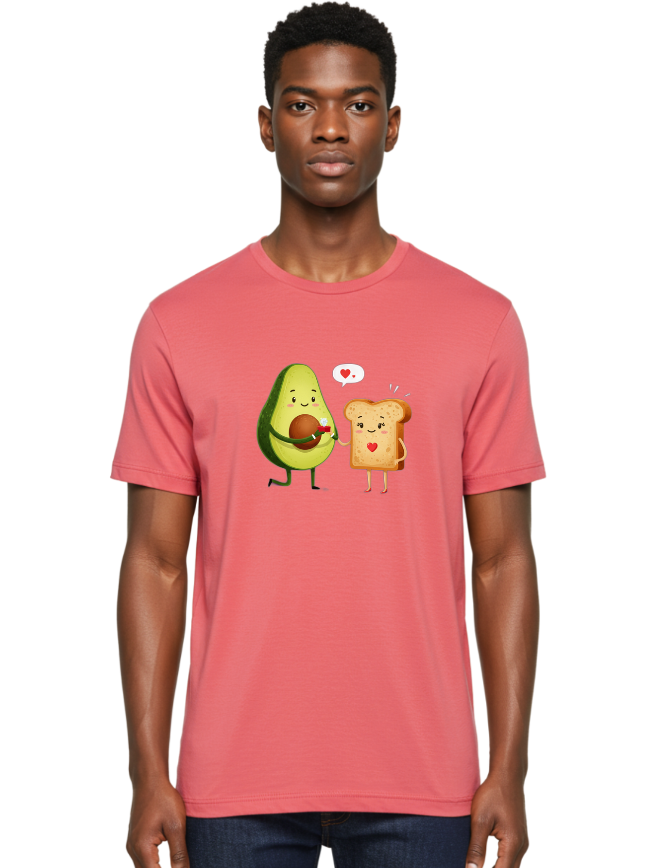 Avocado-Toast-Love Men'S Graphic Tee, 100% Cotton, Comfortable Casual Summer Wear, Machine Washable, Vintage Camera, Old Camera, Antique Camera, Black Camera, Classic Photography, Photography Equipment, Nostalgic Device, Film Camera, Bah543