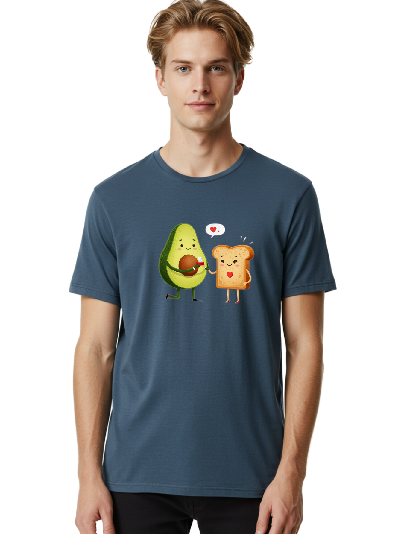 Avocado-Toast-Love Men'S Graphic Tee, 100% Cotton, Comfortable Casual Summer Wear, Machine Washable, Vintage Camera, Old Camera, Antique Camera, Black Camera, Classic Photography, Photography Equipment, Nostalgic Device, Film Camera, Bah543