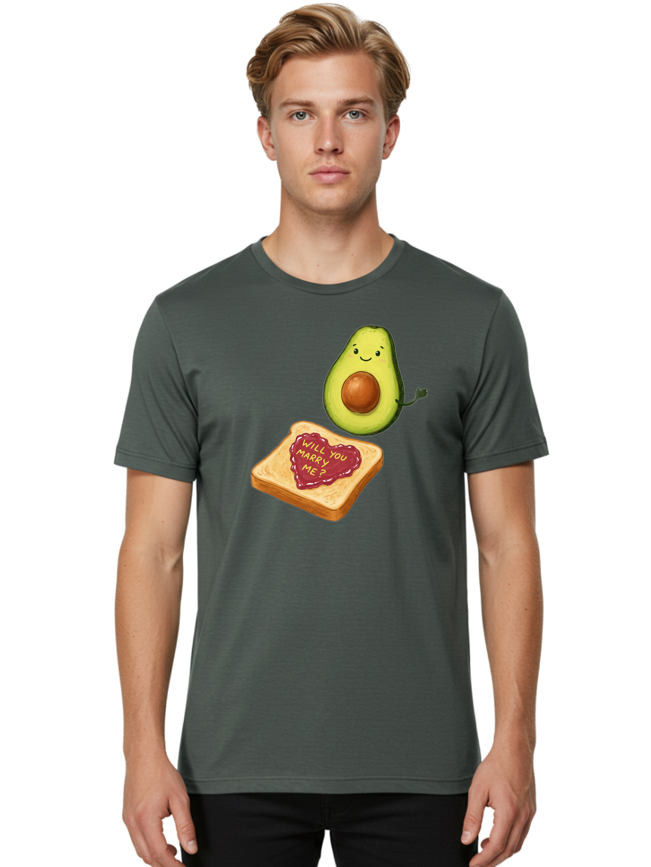 Avocado-Toast-Proposal Men'S Graphic Tee, 100% Cotton, Comfortable Casual Summer Wear, Machine Washable, Vintage Camera, Old Camera, Antique Camera, Black Camera, Classic Photography, Photography Equipment, Nostalgic Device, Film Camera, Bah544