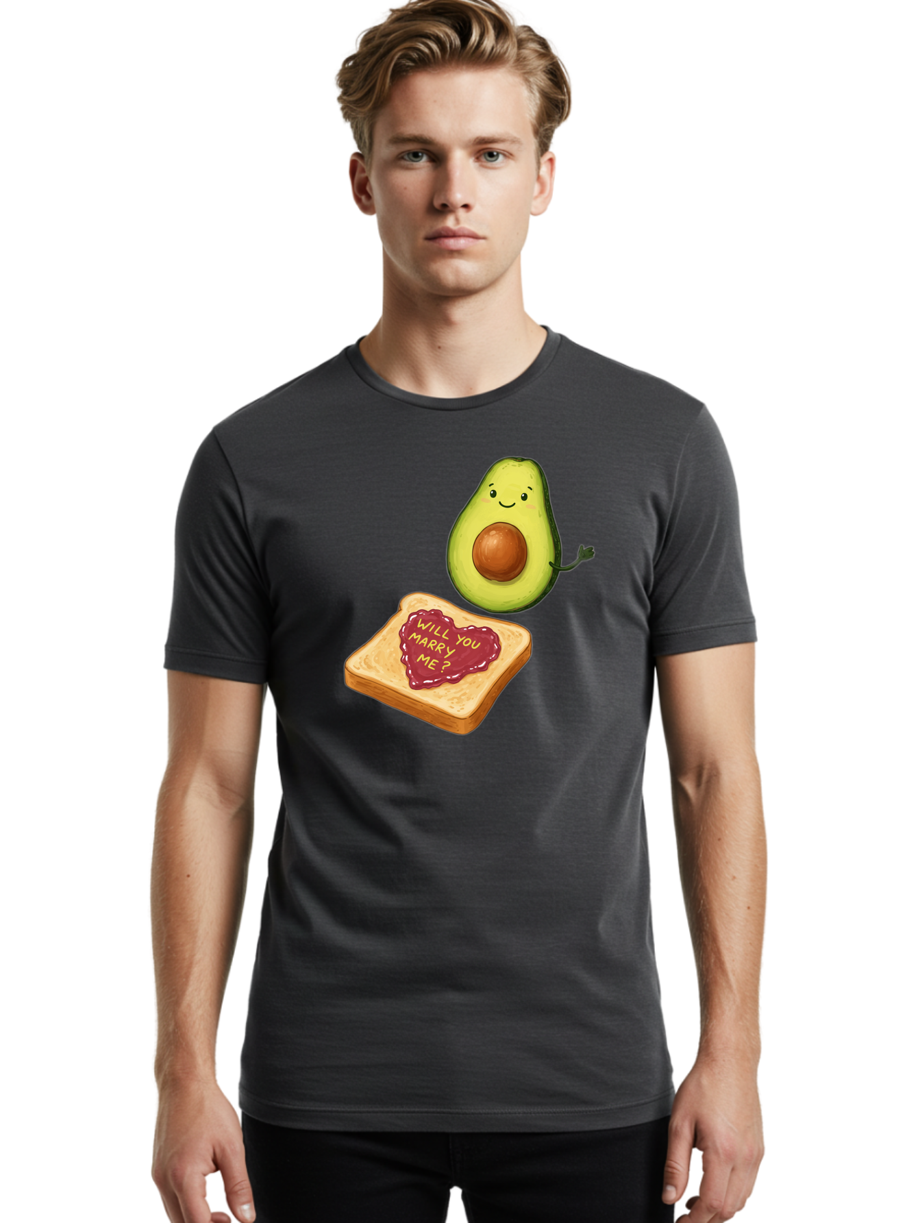 Avocado-Toast-Proposal Men'S Graphic Tee, 100% Cotton, Comfortable Casual Summer Wear, Machine Washable, Vintage Camera, Old Camera, Antique Camera, Black Camera, Classic Photography, Photography Equipment, Nostalgic Device, Film Camera, Bah544