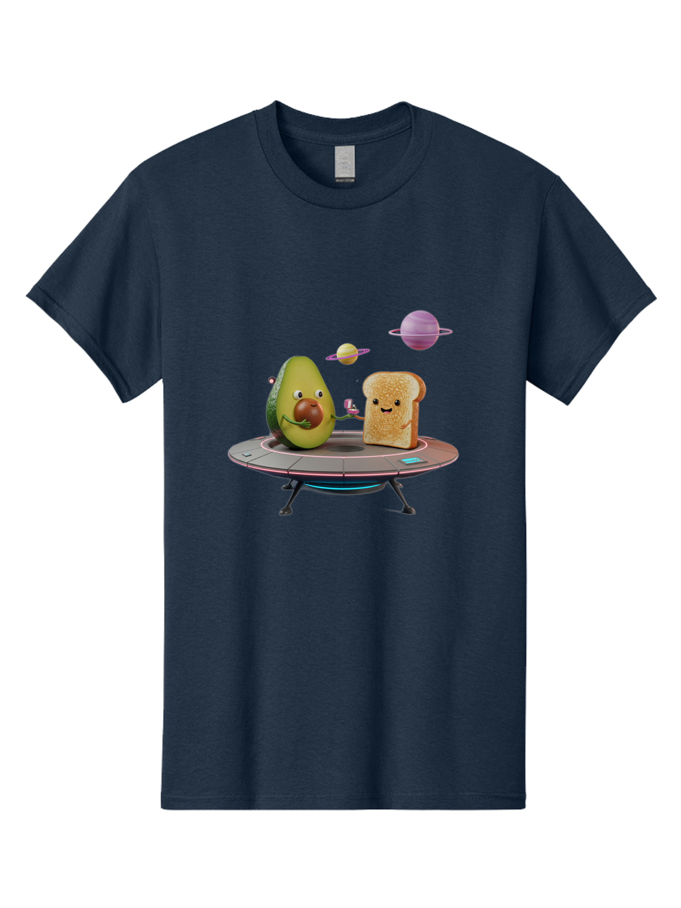 Avocado-Toast-Spacecraft Men'S Graphic Tee, 100% Cotton, Comfortable Casual Summer Wear, Machine Washable, Vintage Camera, Old Camera, Antique Camera, Black Camera, Classic Photography, Photography Equipment, Nostalgic Device, Film Camera, Bah546
