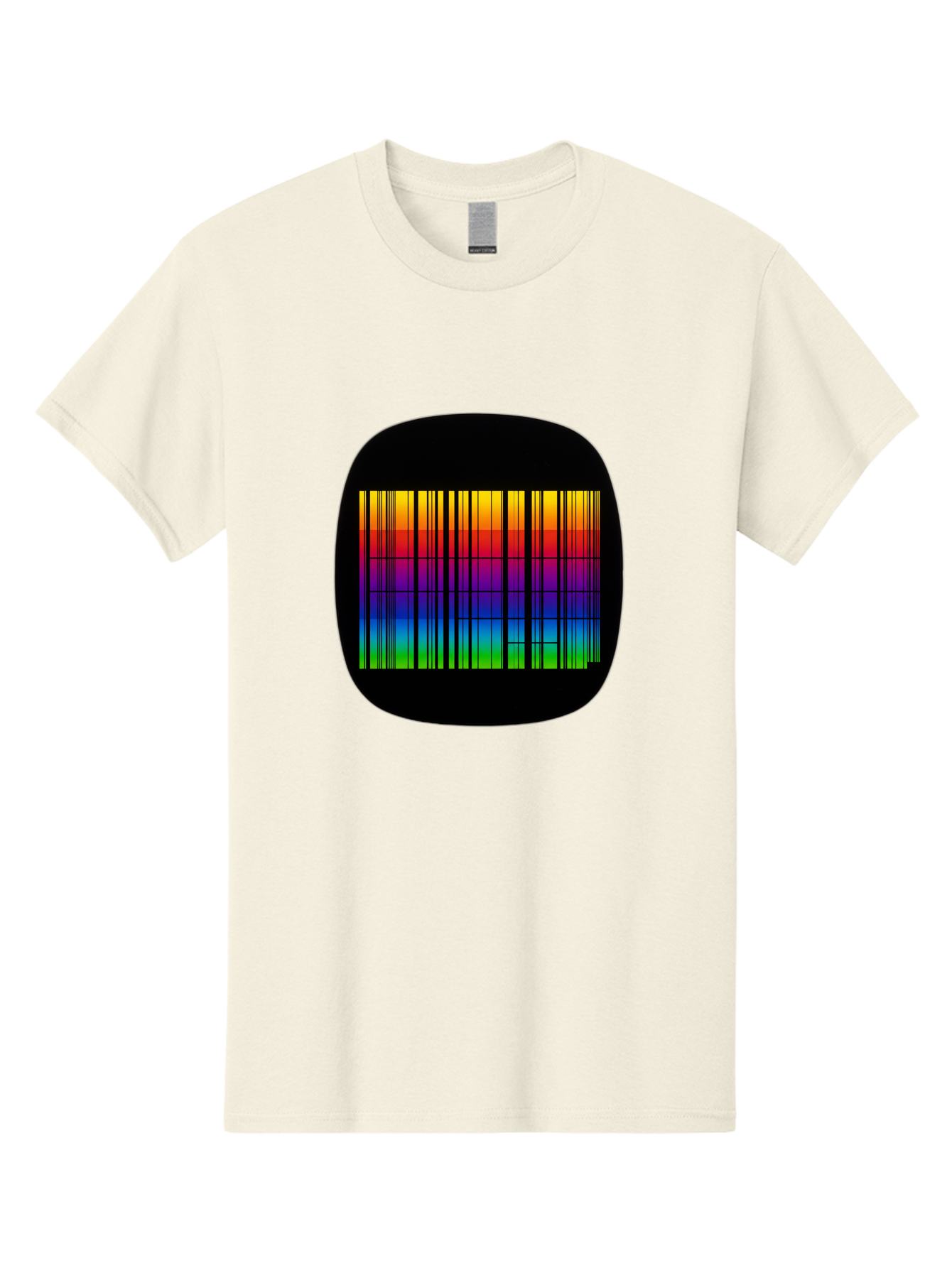 Barcode-Tv-Screen Men'S Graphic Tee, 100% Cotton, Comfortable Casual Summer Wear, Machine Washable, Vintage Camera, Old Camera, Antique Camera, Black Camera, Classic Photography, Photography Equipment, Nostalgic Device, Film Camera, Camera Art Bah551