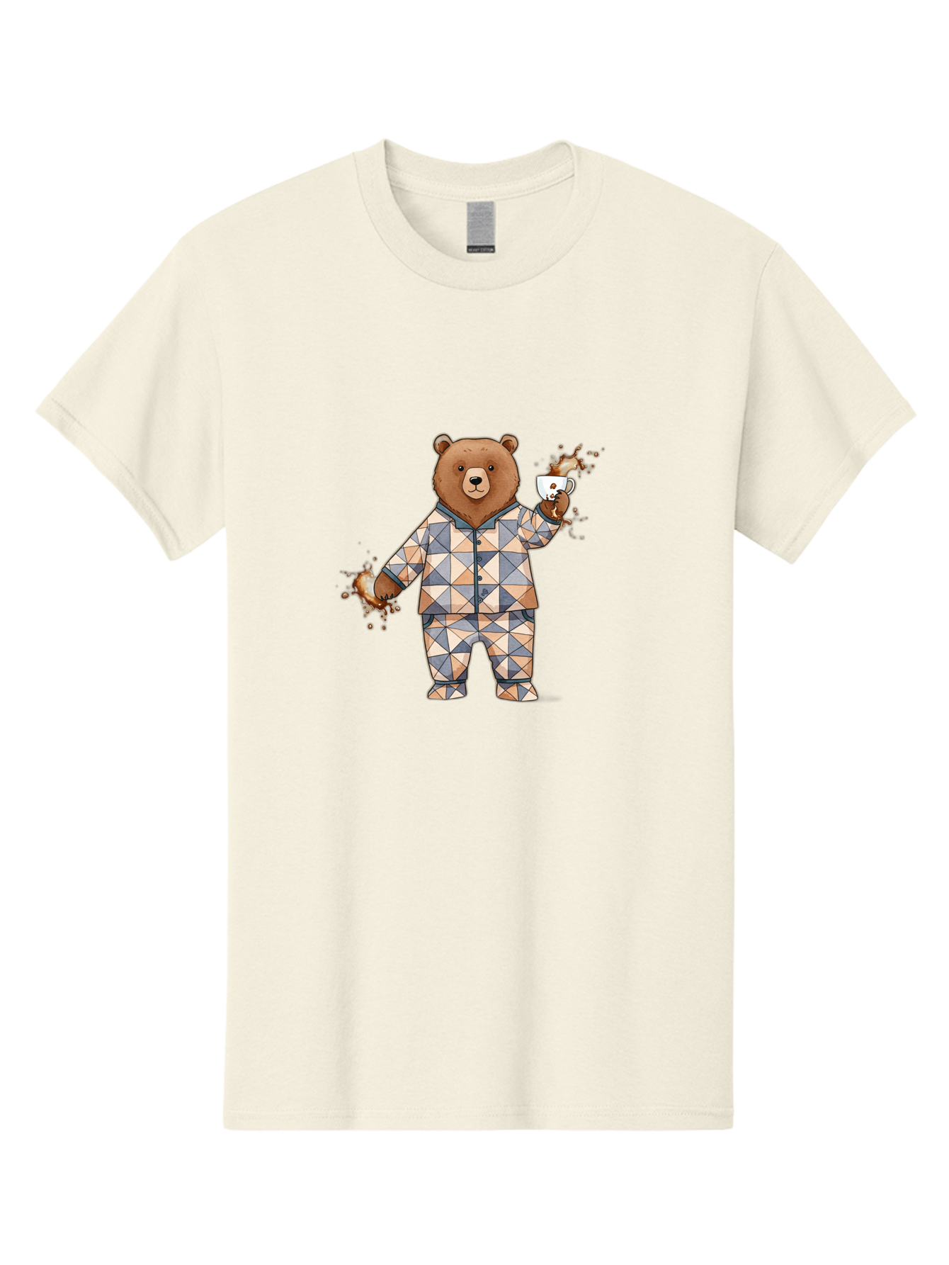 Bear-In-Pajamas-4 Men'S Graphic Tee, 100% Cotton, Comfortable Casual Summer Wear, Machine Washable, Vintage Camera, Old Camera, Antique Camera, Black Camera, Classic Photography, Photography Equipment, Nostalgic Device, Film Camera, Camera Art Bah572