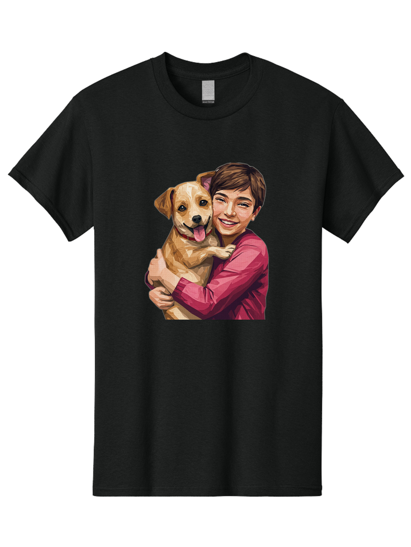 Boy-With-Dog Men'S Graphic Tee, 100% Cotton, Comfortable Casual Summer Wear, Machine Washable, Vintage Camera, Old Camera, Antique Camera, Black Camera, Classic Photography, Photography Equipment, Nostalgic Device, Film Camera, Camera Art Bah608