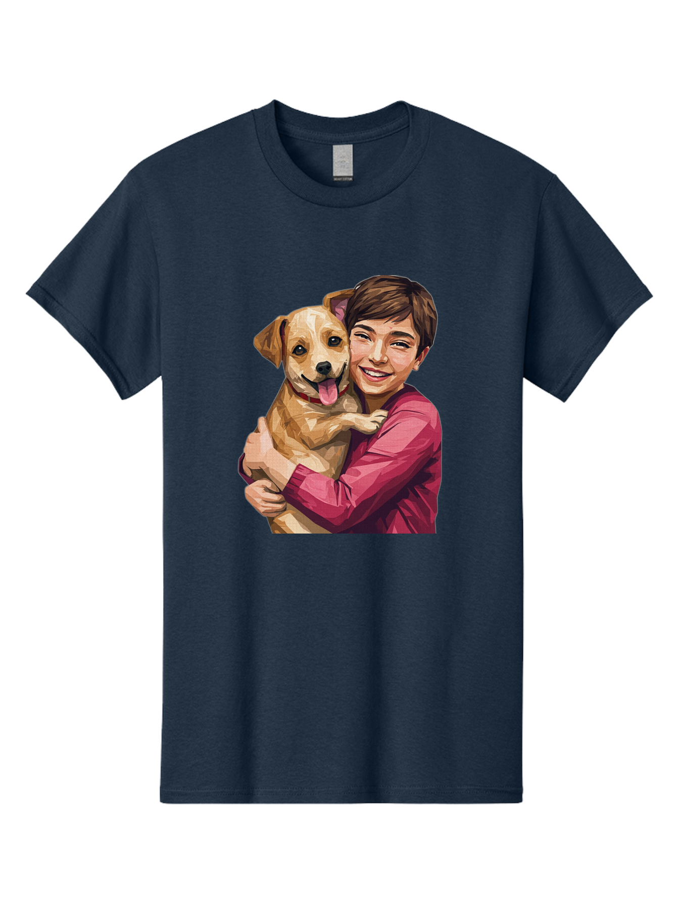 Boy-With-Dog Men'S Graphic Tee, 100% Cotton, Comfortable Casual Summer Wear, Machine Washable, Vintage Camera, Old Camera, Antique Camera, Black Camera, Classic Photography, Photography Equipment, Nostalgic Device, Film Camera, Camera Art Bah608