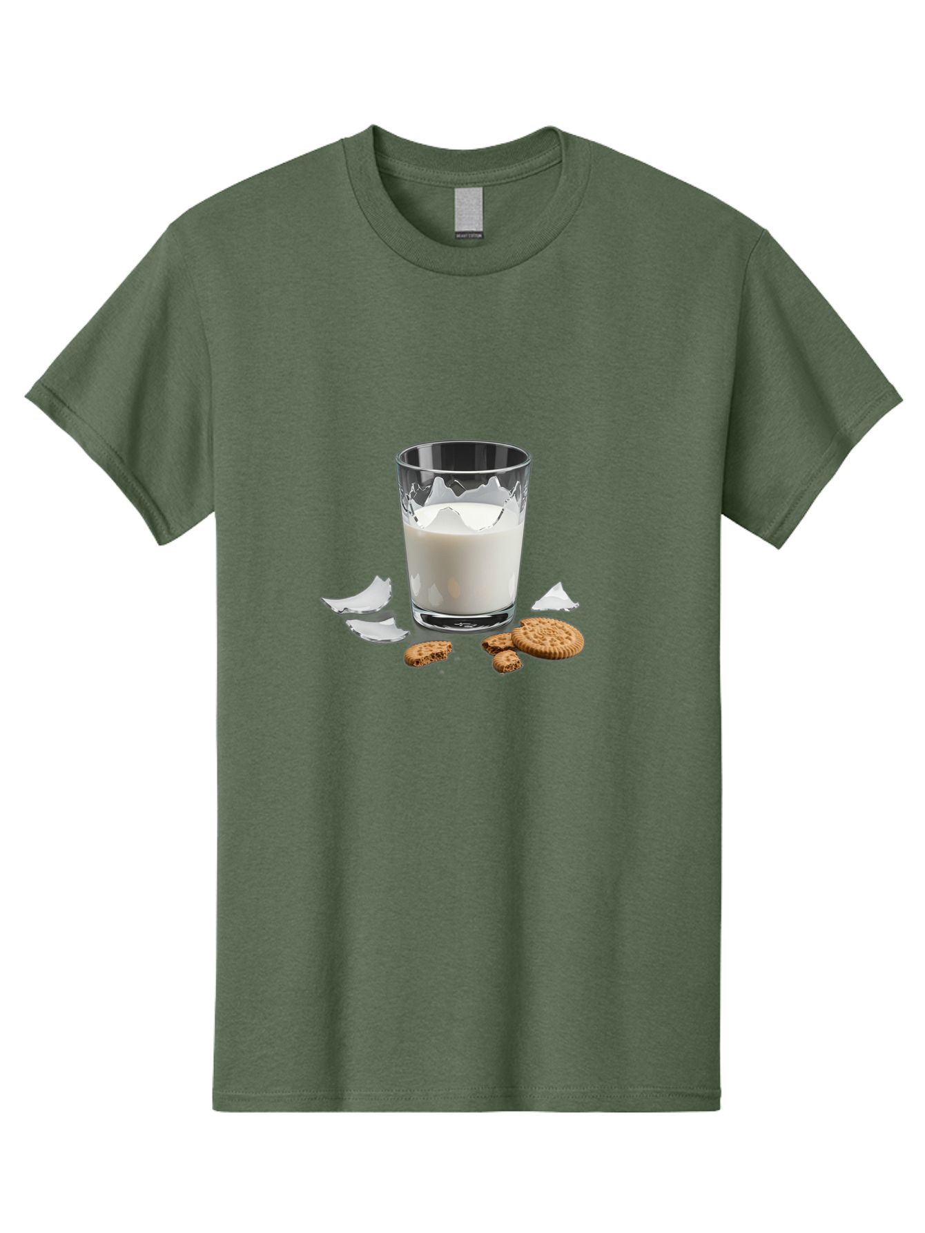 Broken-Glass-Of-Milk-Cookies Men'S Graphic Tee, 100% Cotton, Comfortable Casual Summer Wear, Machine Washable, Vintage Camera, Old Camera, Antique Camera, Black Camera, Classic Photography, Photography Equipment, Nostalgic Device, Film Camera, Bah609