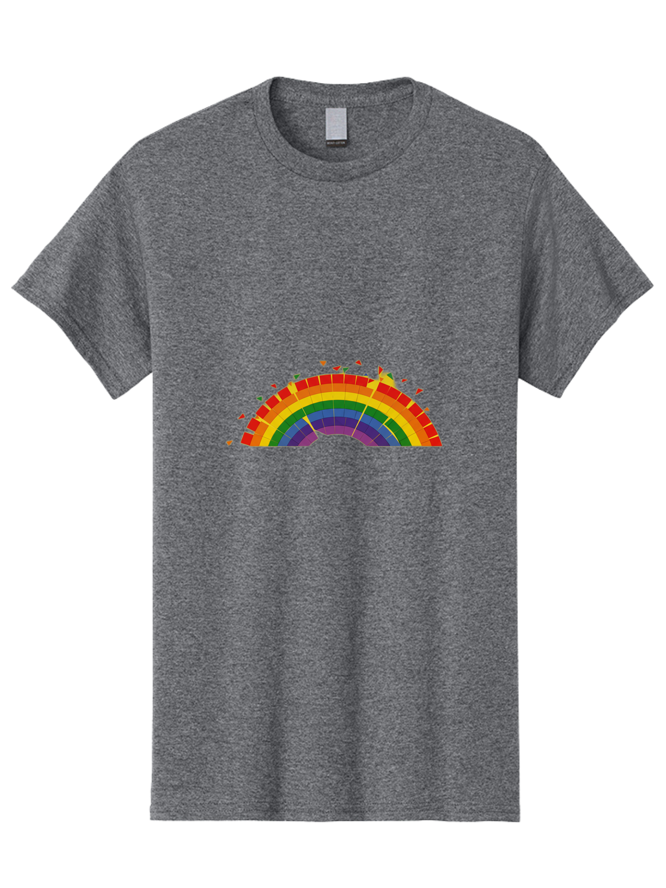 Broken-Rainbow Men'S Graphic Tee, 100% Cotton, Comfortable Casual Summer Wear, Machine Washable, Vintage Camera, Old Camera, Antique Camera, Black Camera, Classic Photography, Photography Equipment, Nostalgic Device, Film Camera, Camera Art Bah610