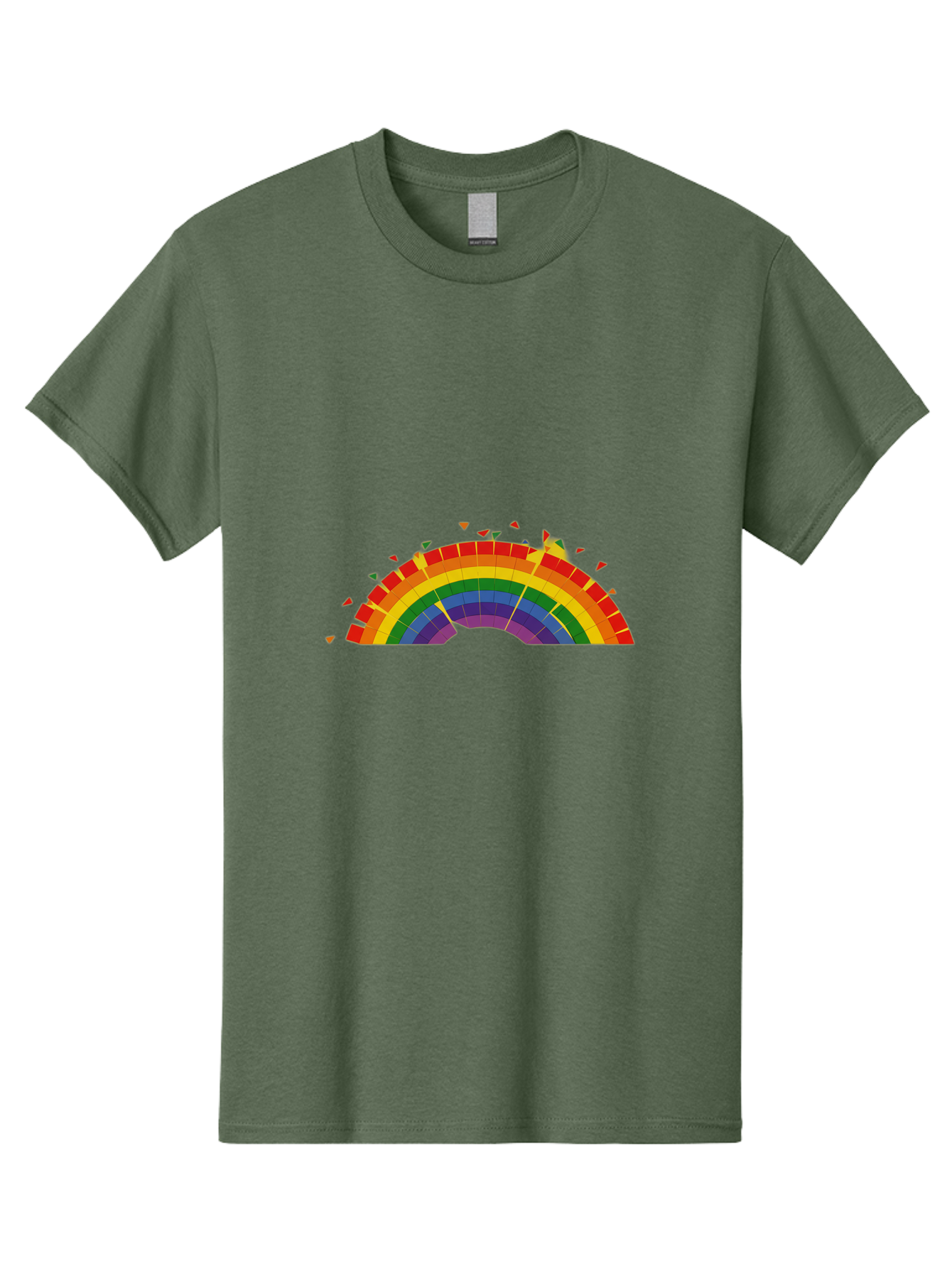 Broken-Rainbow Men'S Graphic Tee, 100% Cotton, Comfortable Casual Summer Wear, Machine Washable, Vintage Camera, Old Camera, Antique Camera, Black Camera, Classic Photography, Photography Equipment, Nostalgic Device, Film Camera, Camera Art Bah610