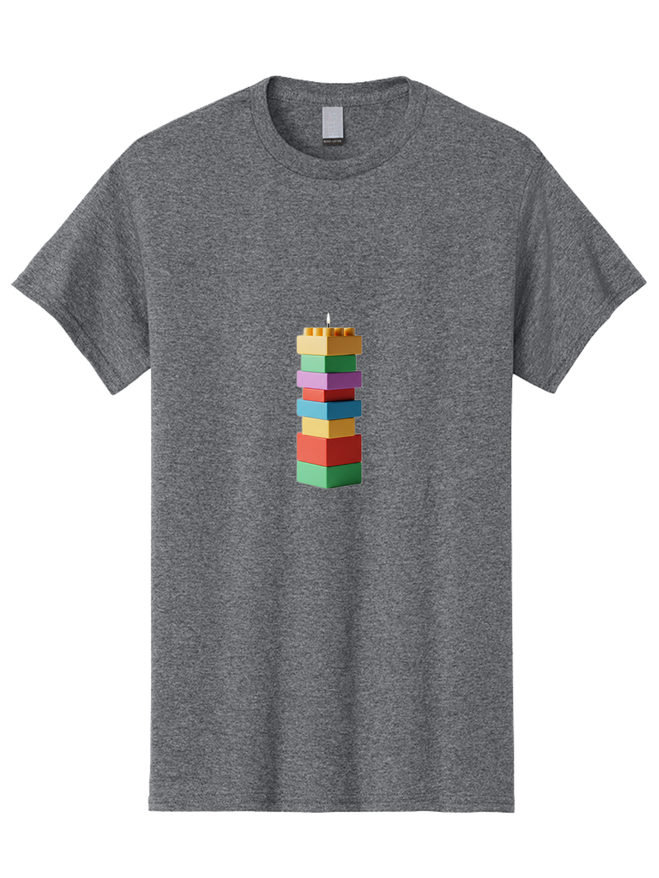 Building-Blocks-Candle Men'S Graphic Tee, 100% Cotton, Comfortable Casual Summer Wear, Machine Washable, Vintage Camera, Old Camera, Antique Camera, Black Camera, Classic Photography, Photography Equipment, Nostalgic Device, Film Camera, Bah616